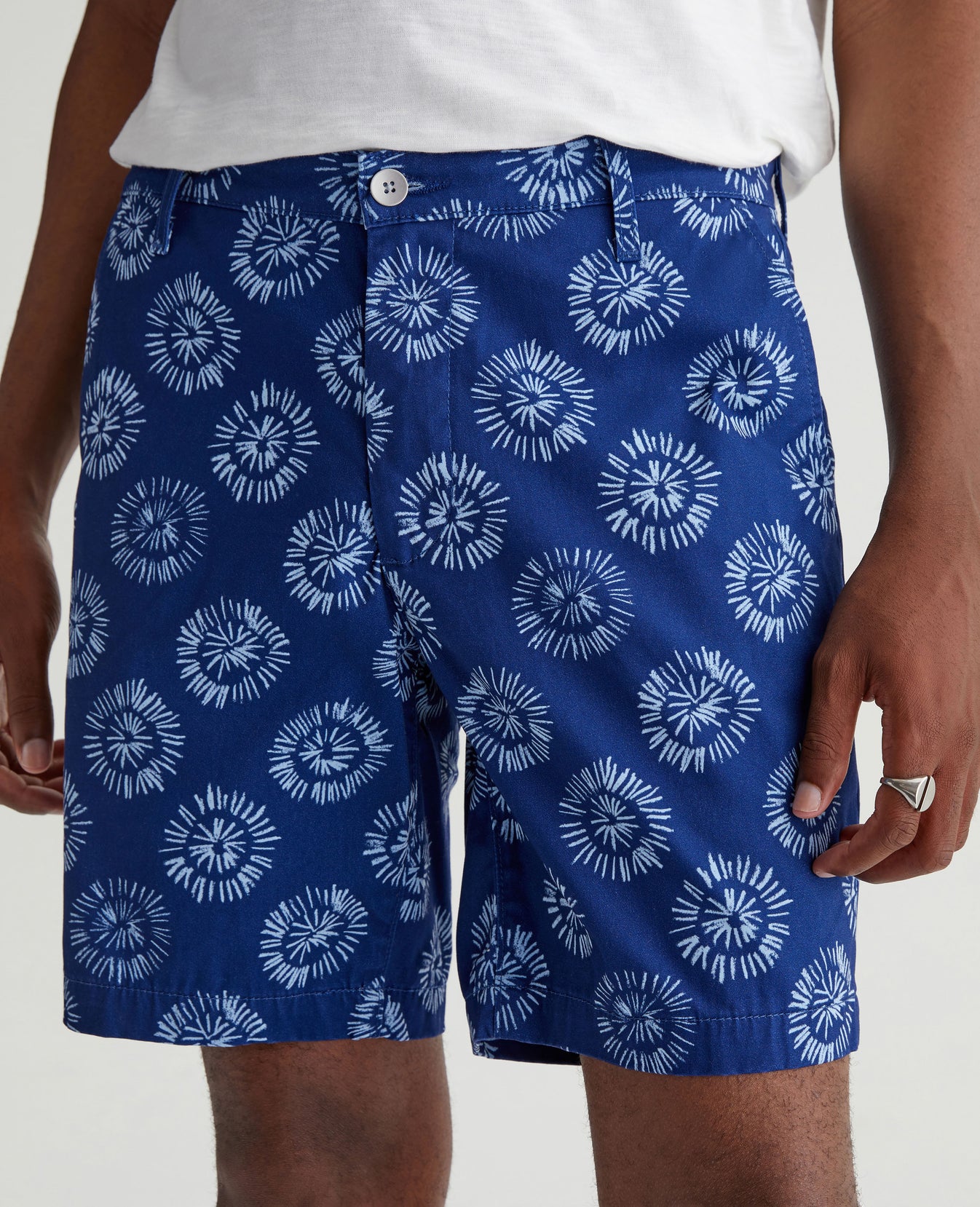 Wanderer Short Local Blue Multi Mens Bottom Photo 3