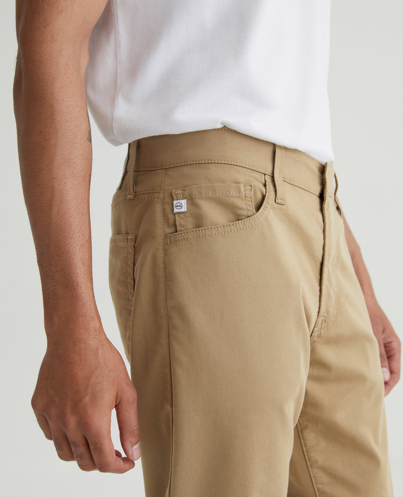 Tellis Commuter Performance Sandstone Mens Bottom Photo 3