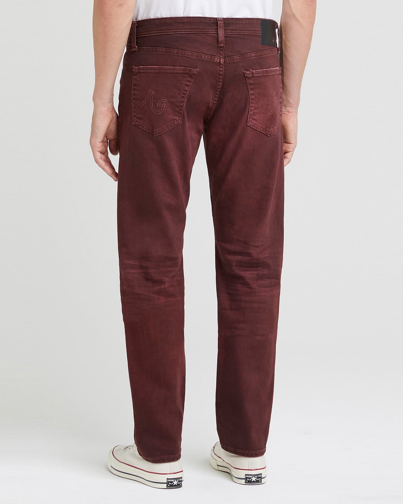 Tellis 7 Years Sulfur Boysenberry Modern Slim Men Bottoms Photo 2