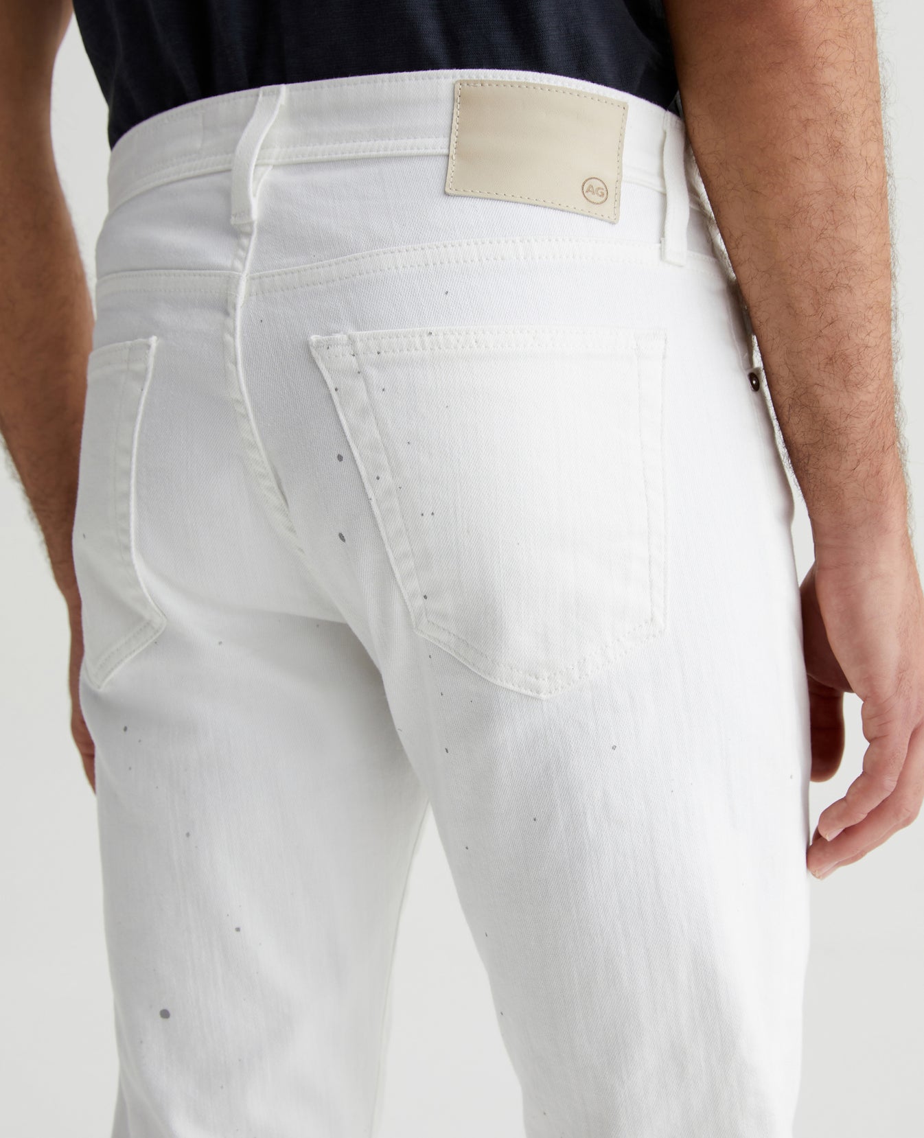 Tellis True White Painted Mens Bottom Photo 5