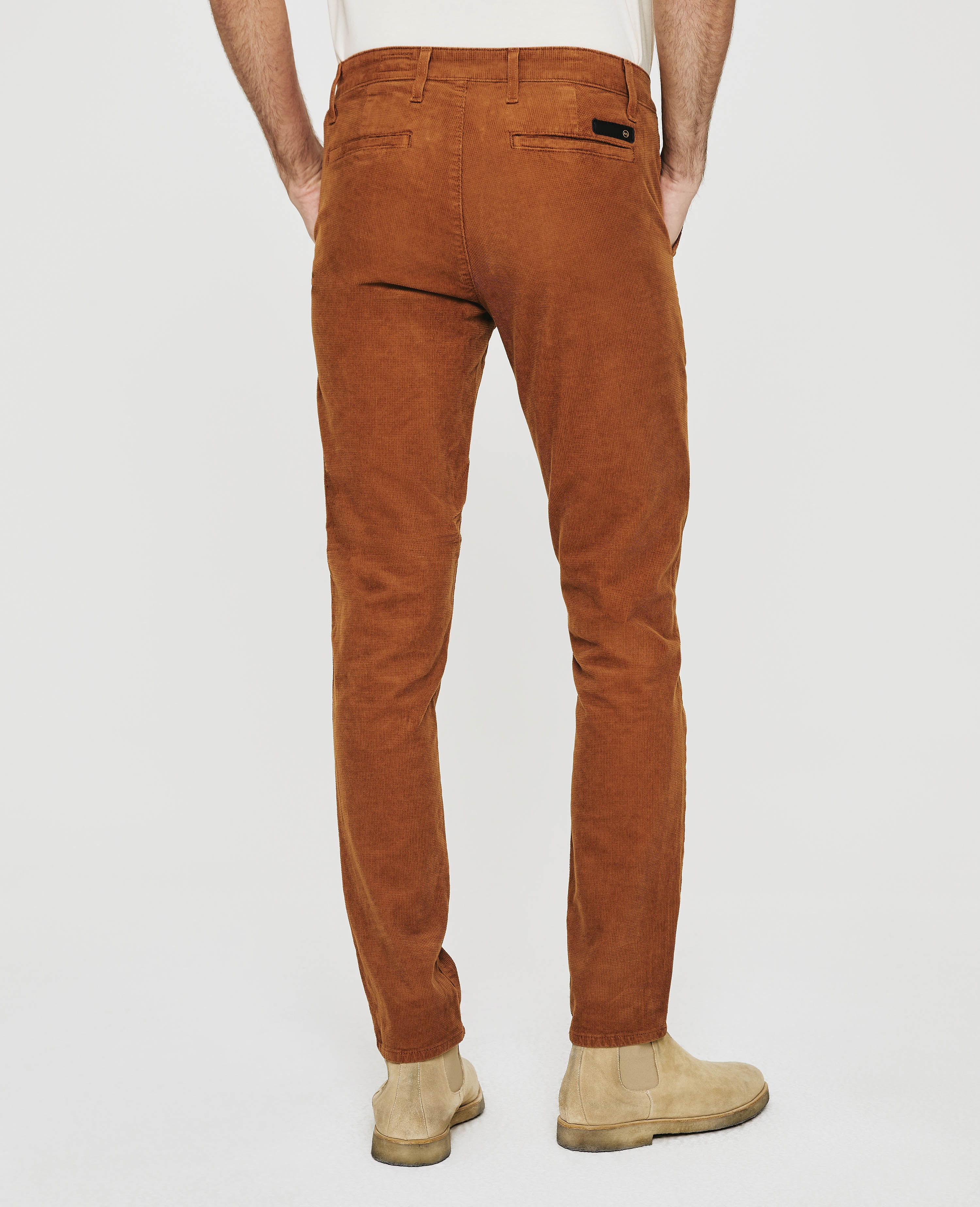 GANT Corduroy trousers slim fit in dark brown