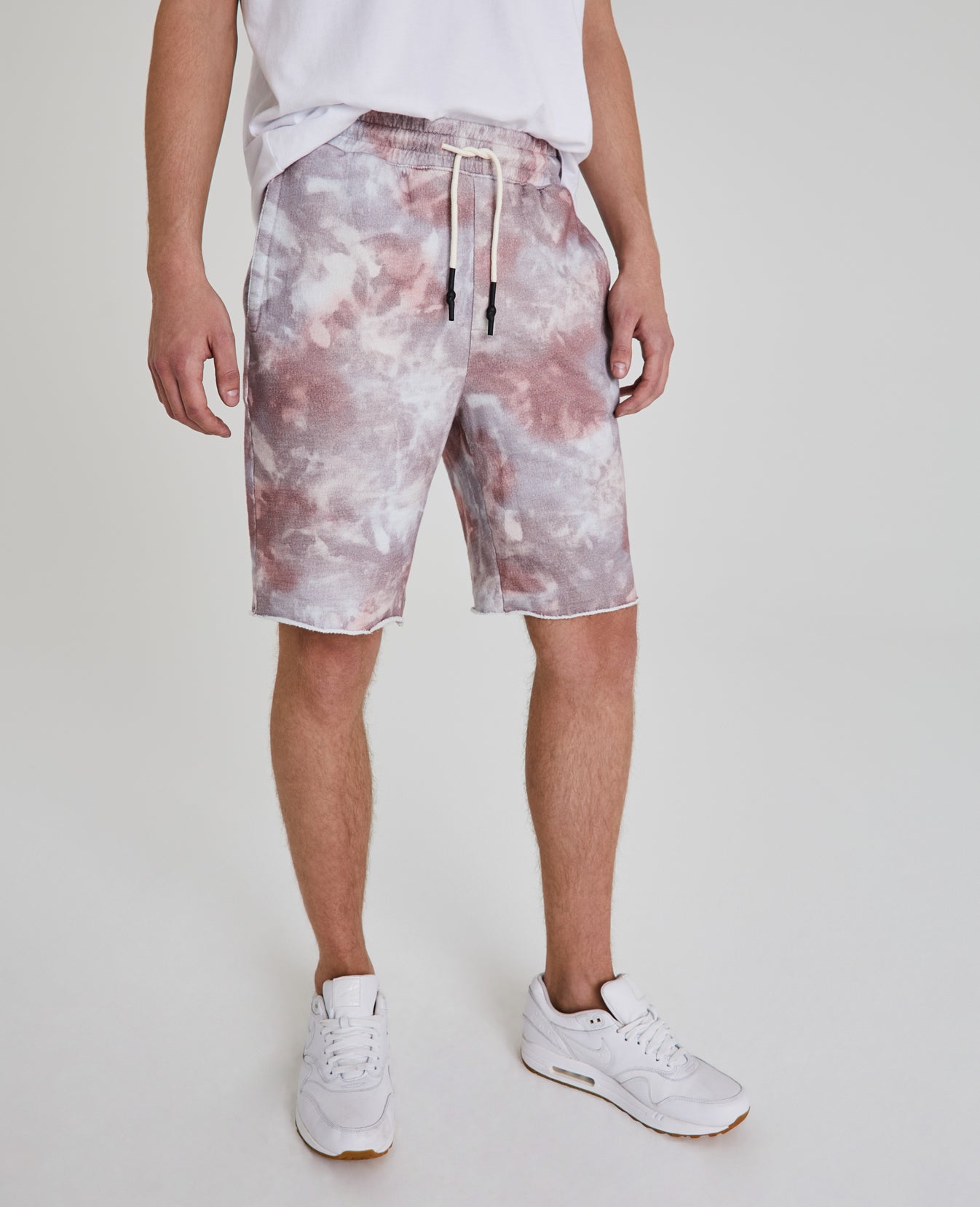 Klay Terry Short Abstract Tiedye Rocky Mauve Standard Shorts Men Bottoms Photo 2