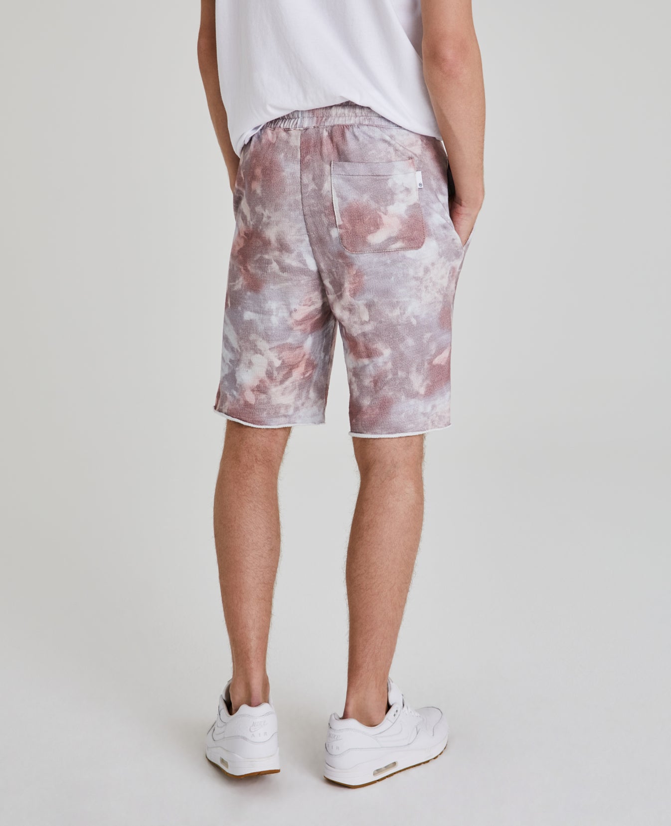 Klay Terry Short Abstract Tiedye Rocky Mauve Standard Shorts Men Bottoms Photo 6