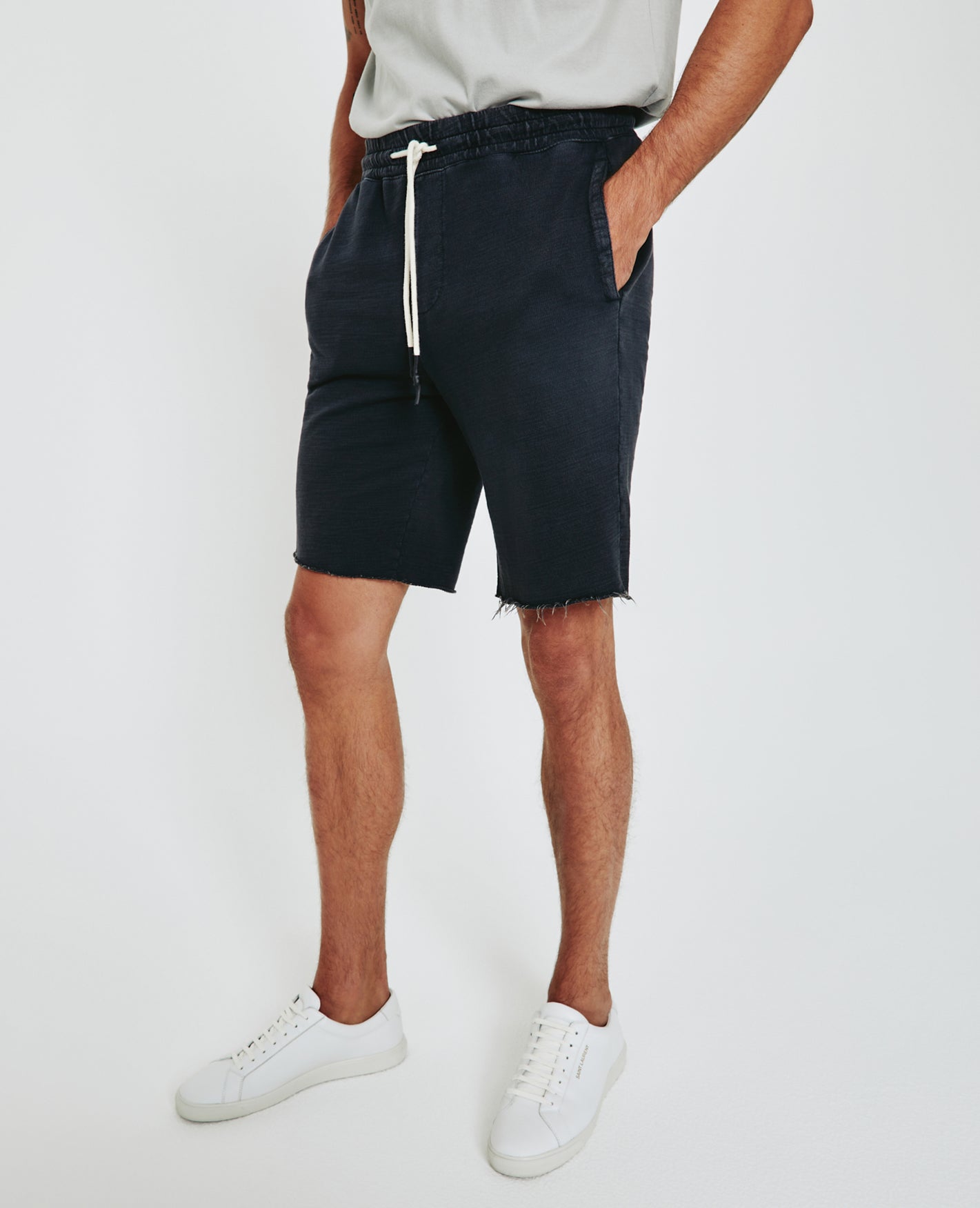 Klay Terry Short Sulfur X Black Standard Shorts Men Bottoms Photo 2