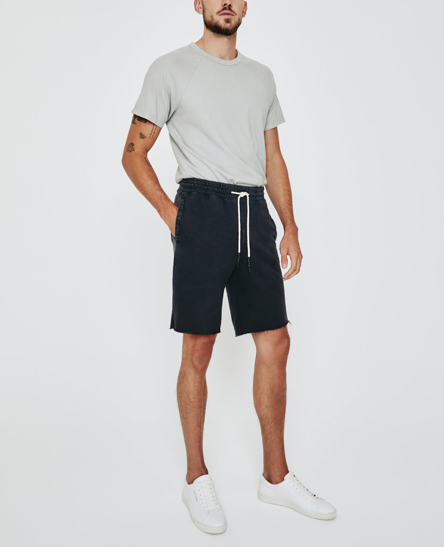 Klay Terry Short Sulfur X Black Standard Shorts Men Bottoms Photo 3