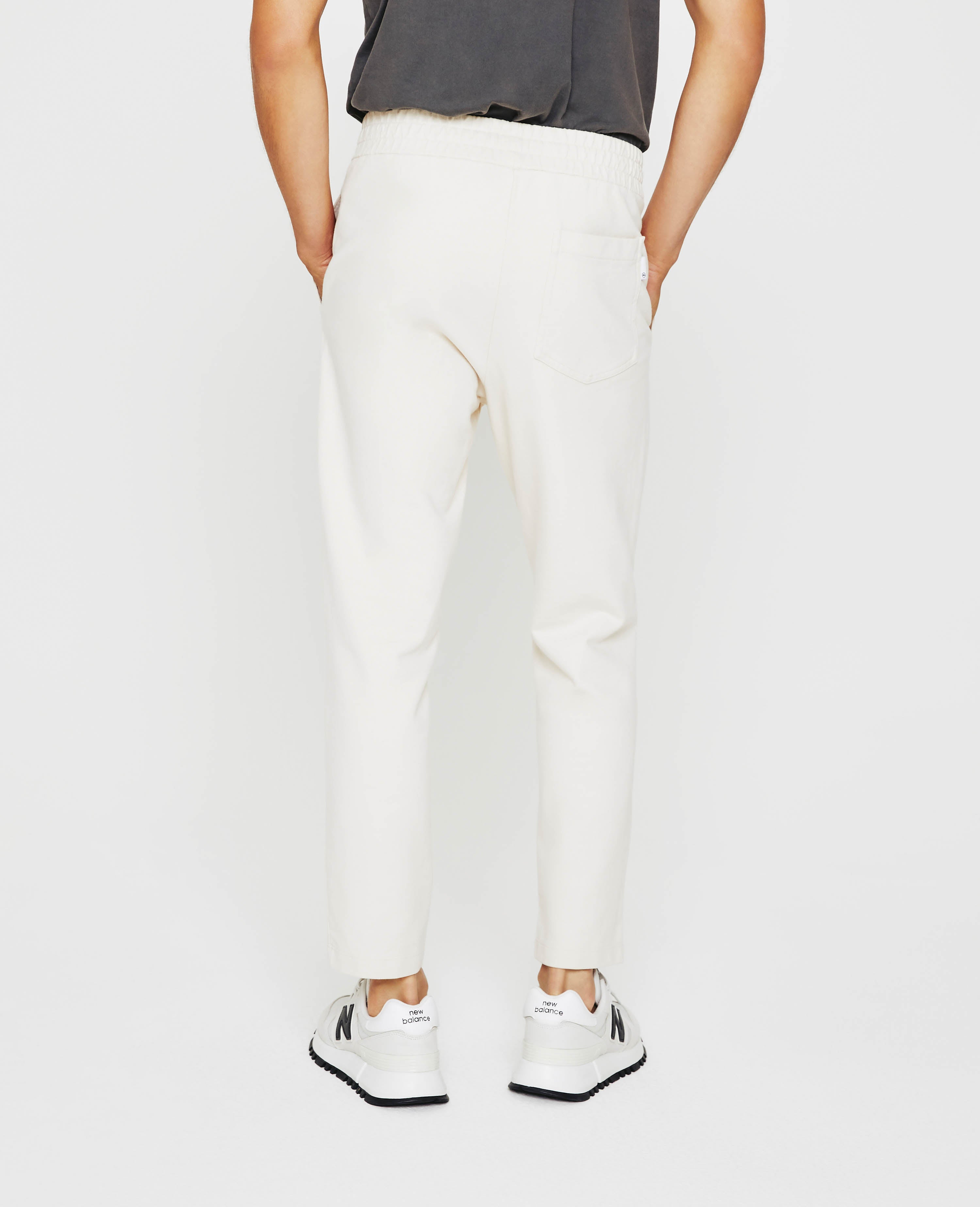 Mens Wyatt Sweatpant White Cream