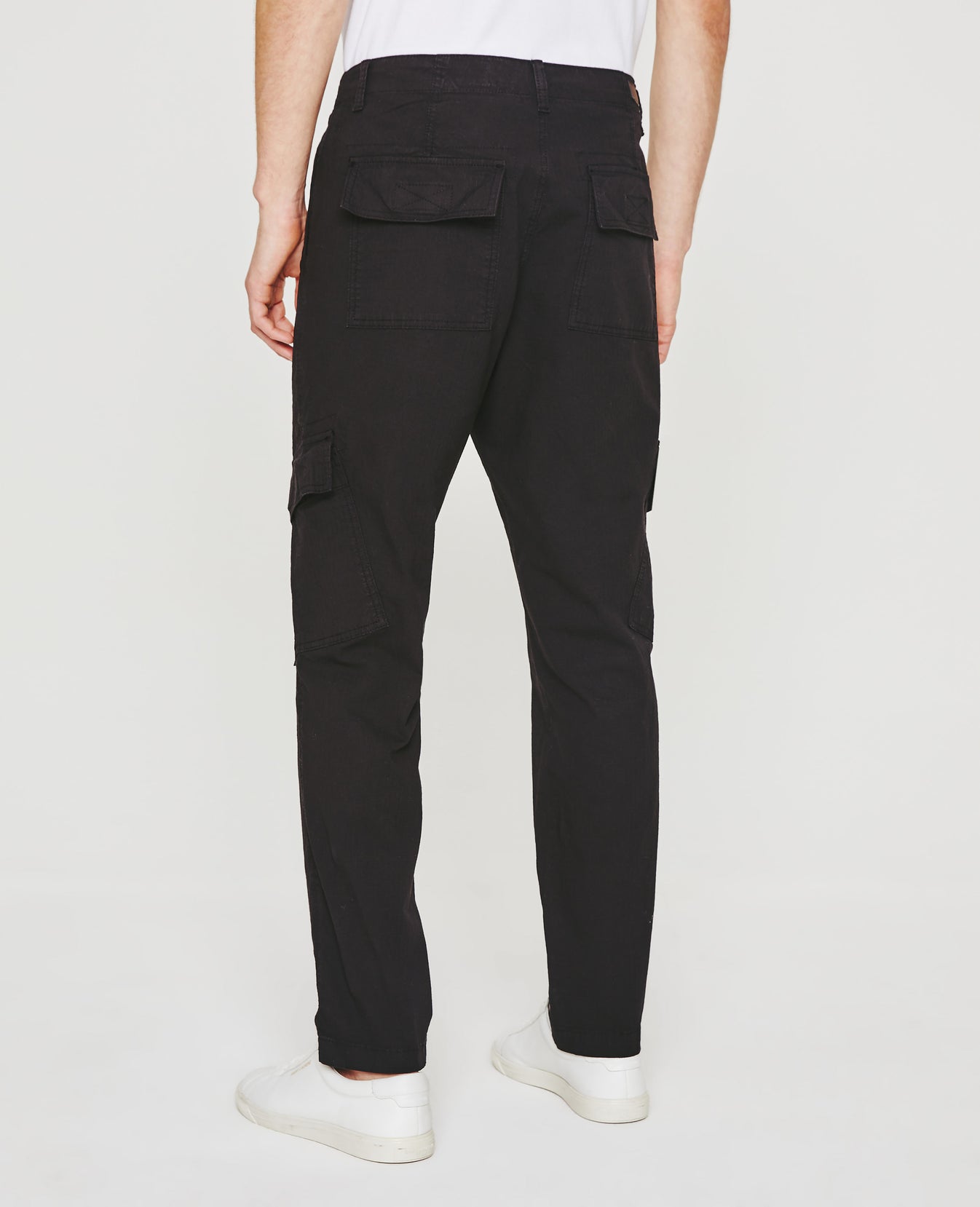 Wells Cargo Pure Black mens Bottom Photo 6