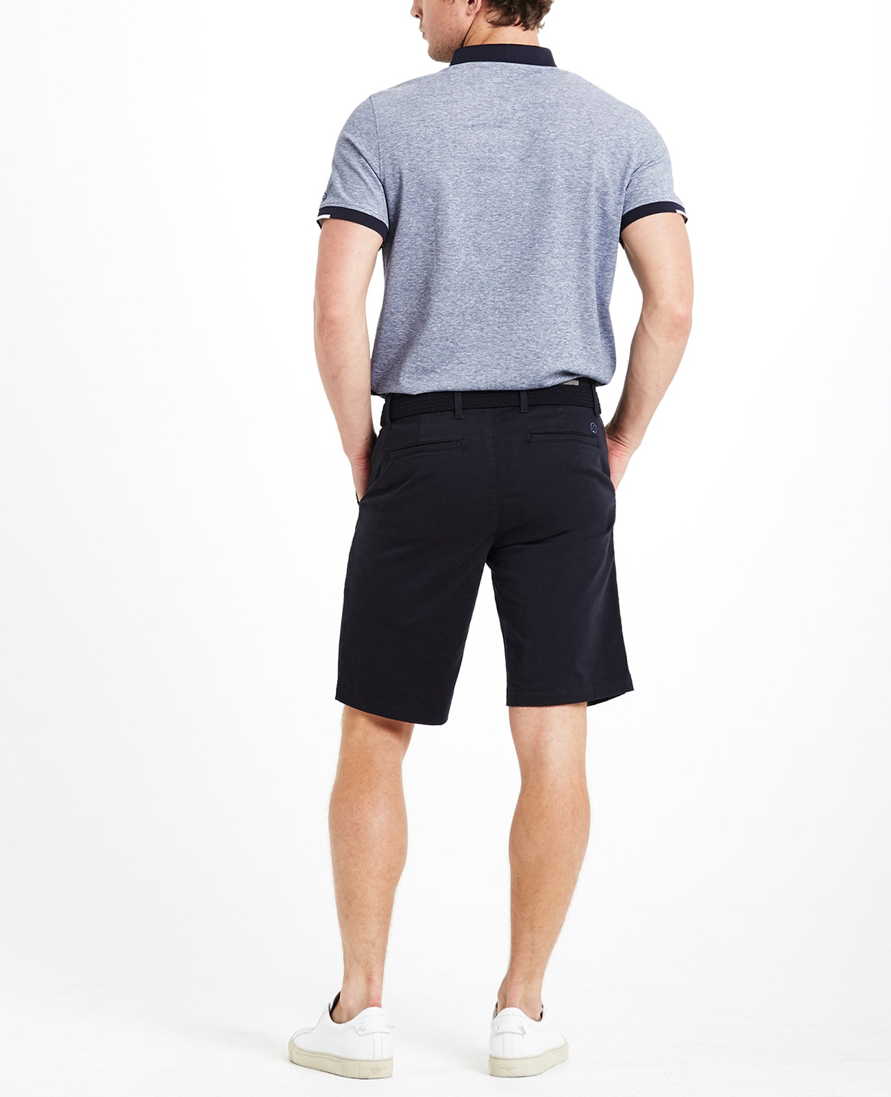 Canyon Short Naval Blue Green Label Collection Men Bottoms Photo 3