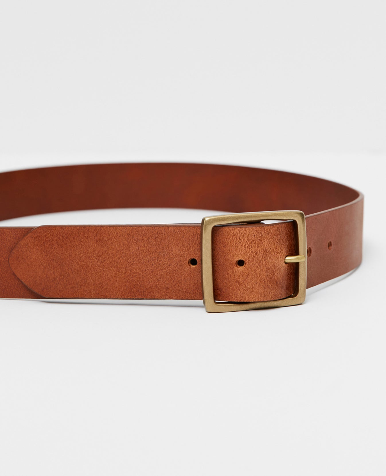 Joshua Belt Toasted Brown Unisex Leather Belt Accessory Accessory Photo 2