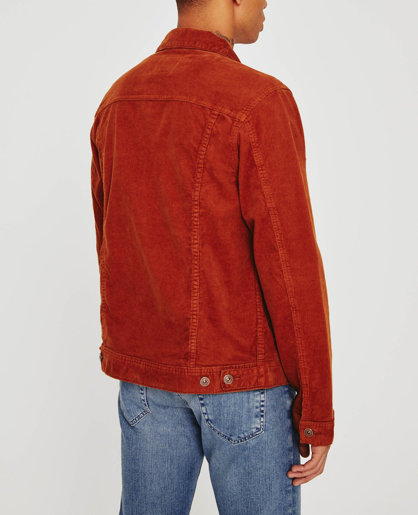 Dart Jacket Clay Stone Corduroy Classic Trucker Jacket Men Tops Photo 6