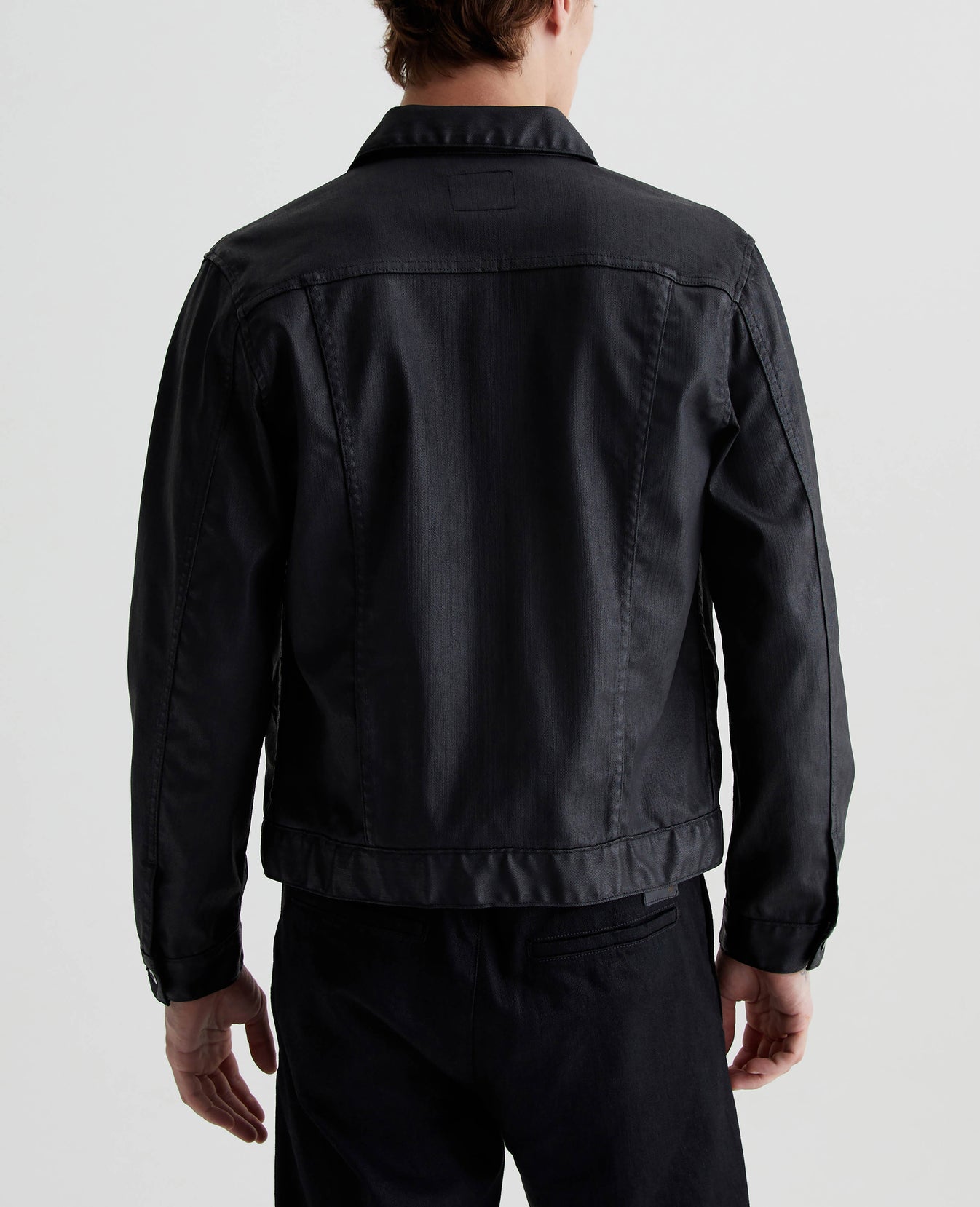 Dart Jacket Leatherette Iron Haze Mens Top Photo 6