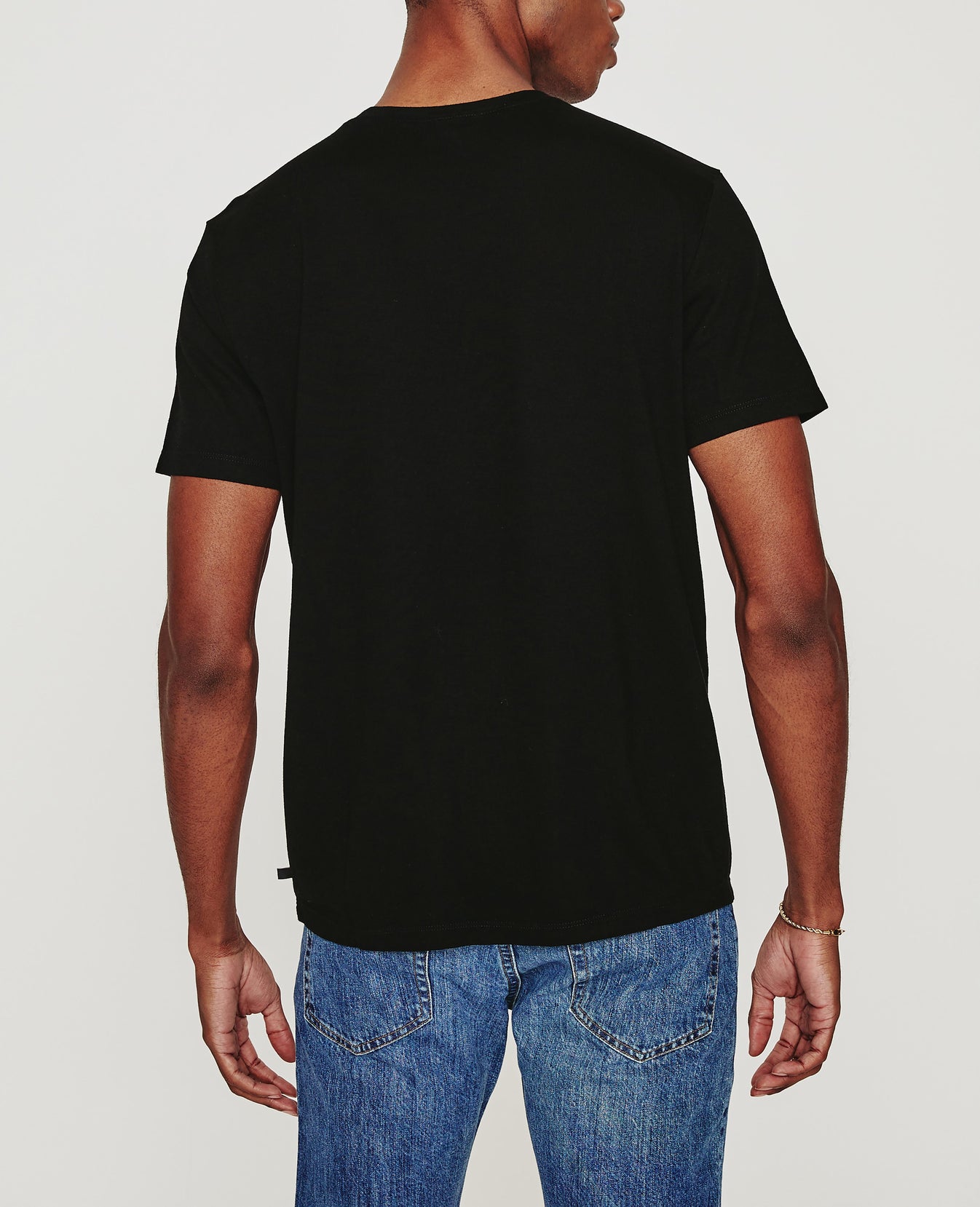 Bryce Crew True Black Classic Fit Crew Men Tops Photo 6