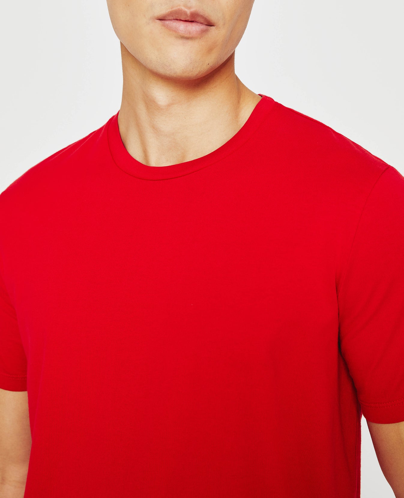 Bryce Crew True Red Mens Top Photo 2