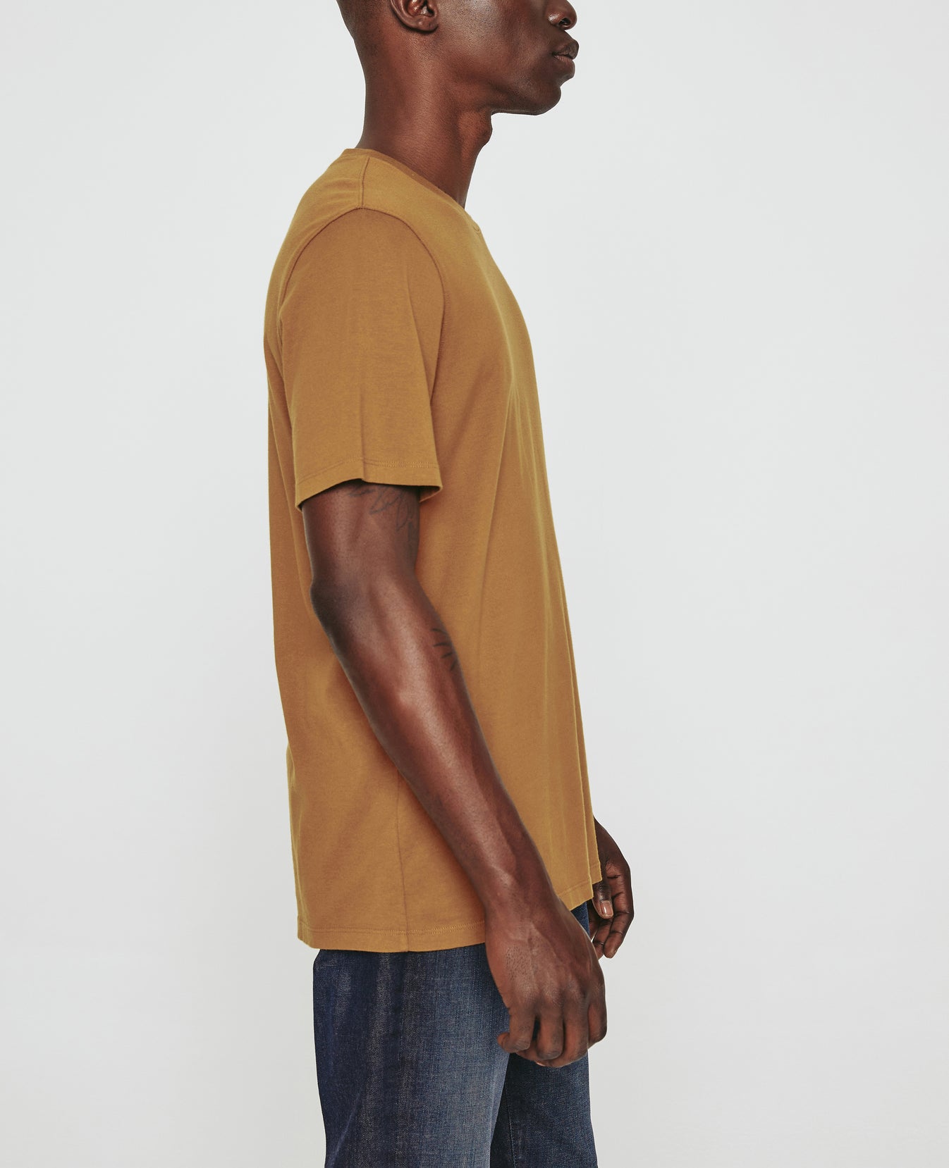 Bryce Crew Tree Bark Mens Top Photo 5