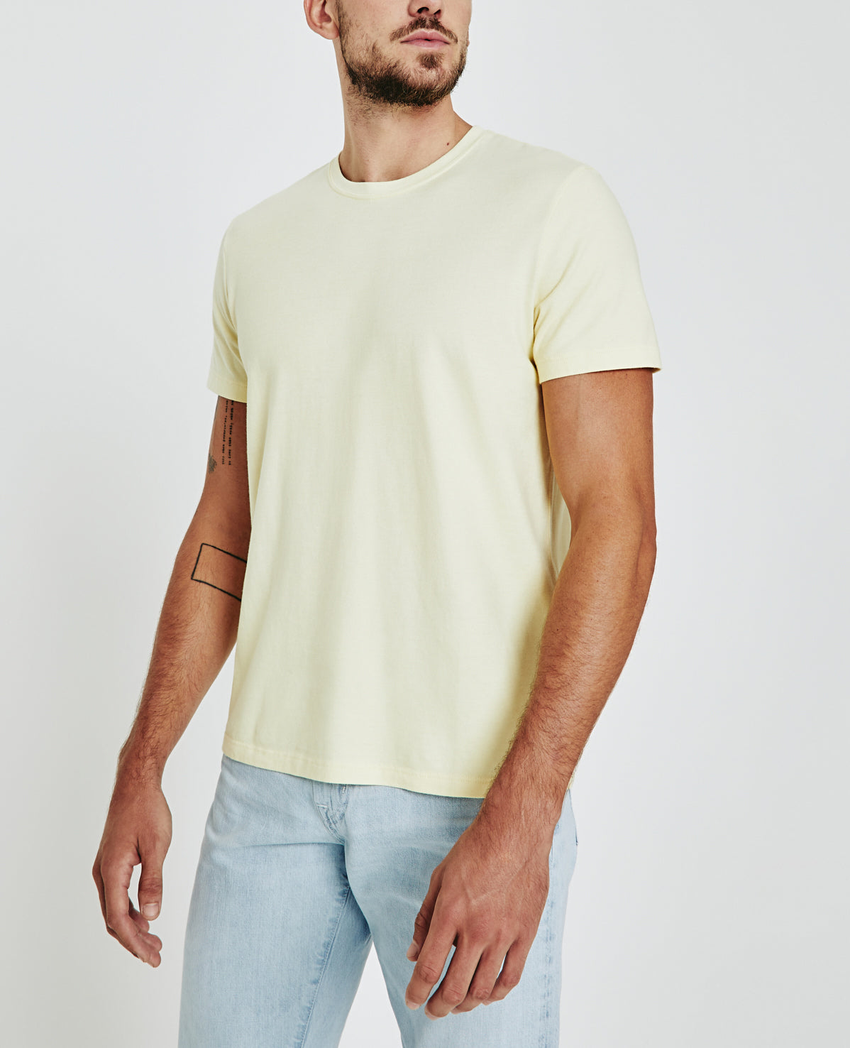 Bryce Crew Morocco Sand Classic Fit Crew Men Tops Photo 3