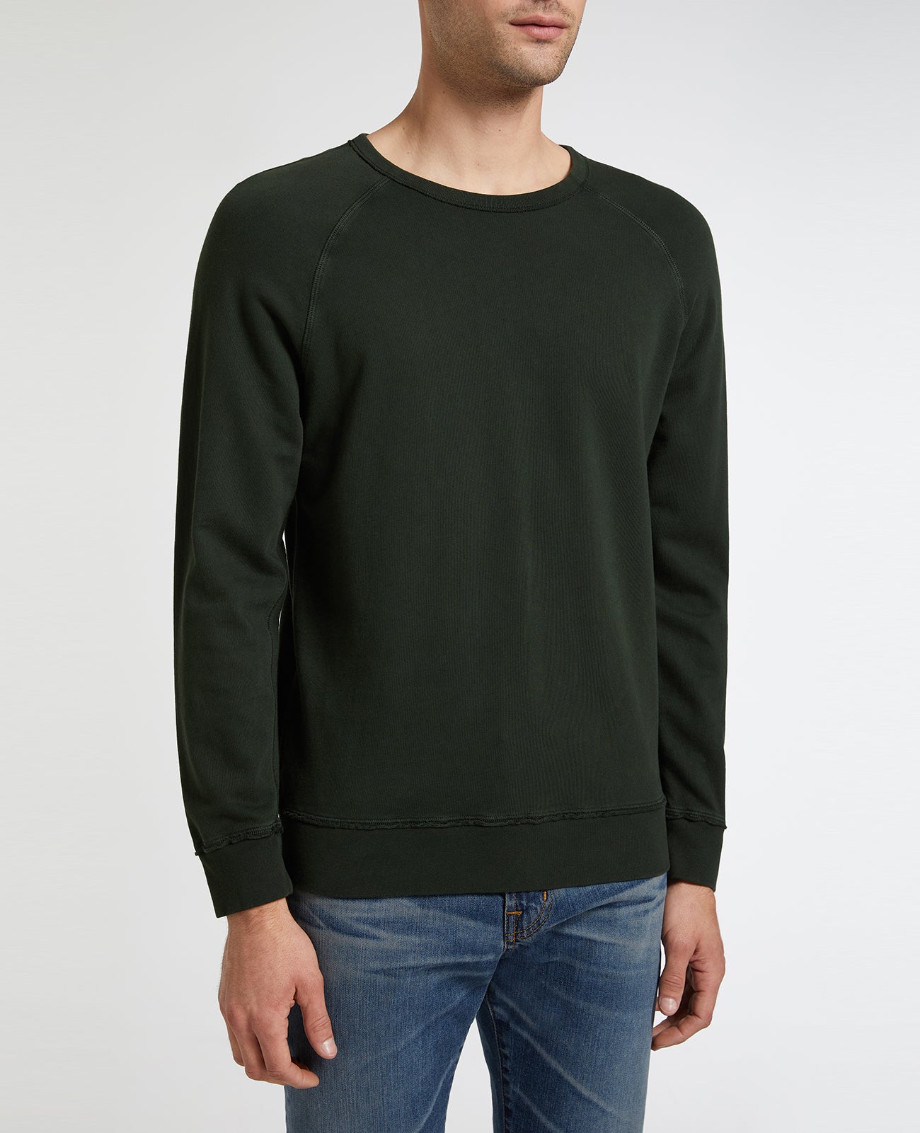 Siris Crew Sulfur Oak Grove Long Sleeve Crew Men Tops Photo 1