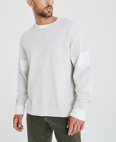 Adriano Goldschmied Hydro Color Block Crew discount Sweatshirt Pullover