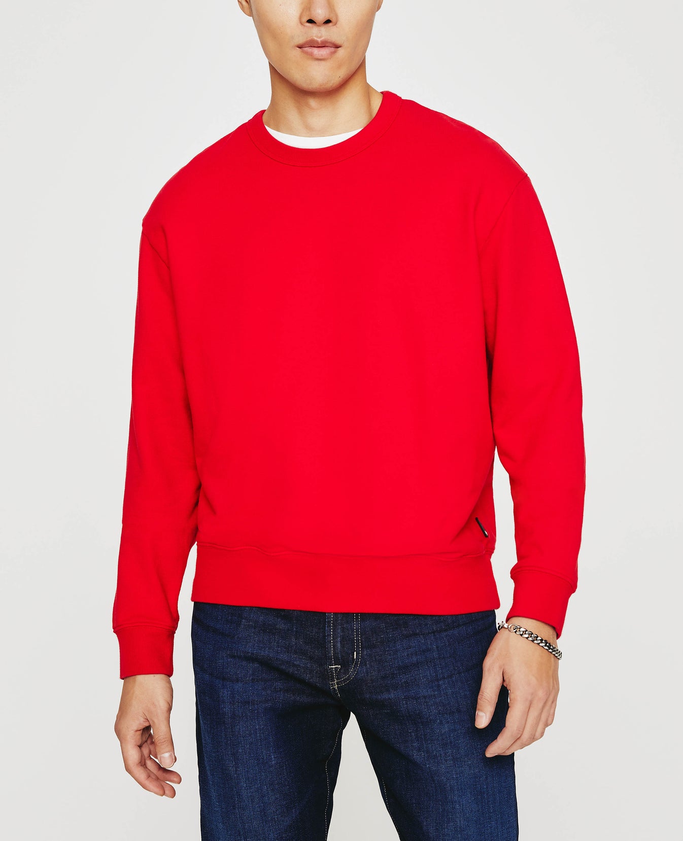 Arc Crew True Red Mens Top Photo 1