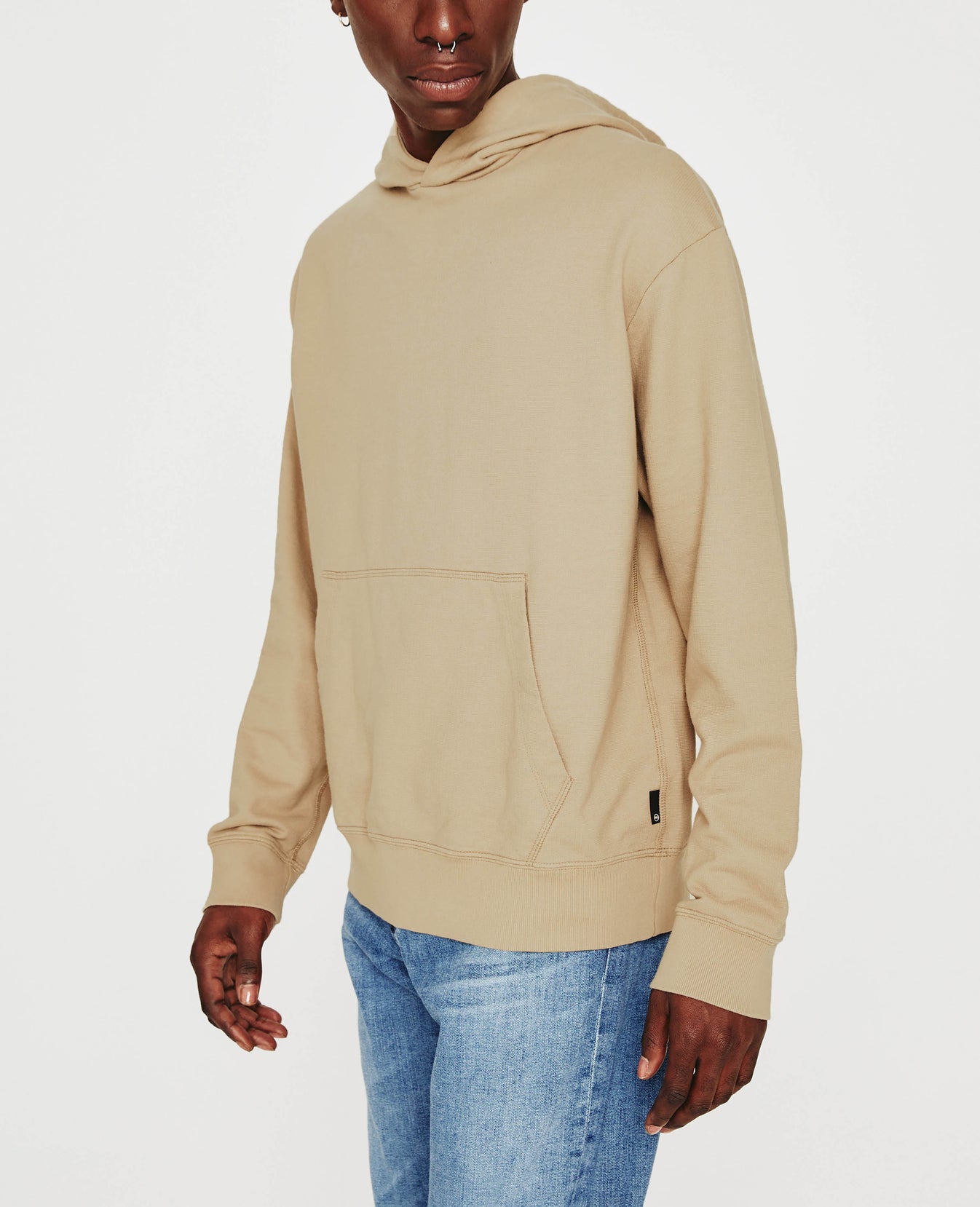 Arc Hoodie Wild Taupe Mens Top Photo 4