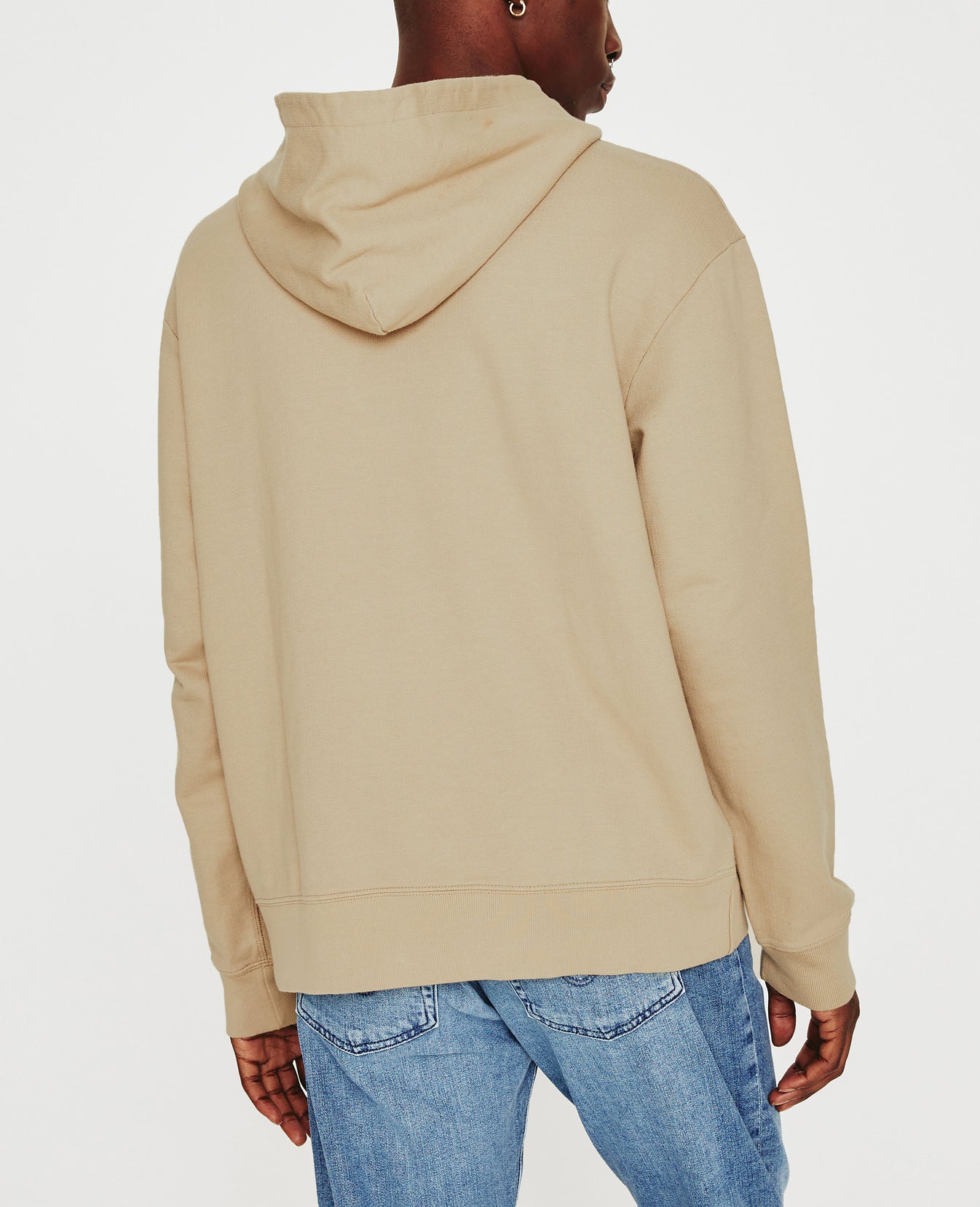 Arc Hoodie Wild Taupe Mens Top Photo 6