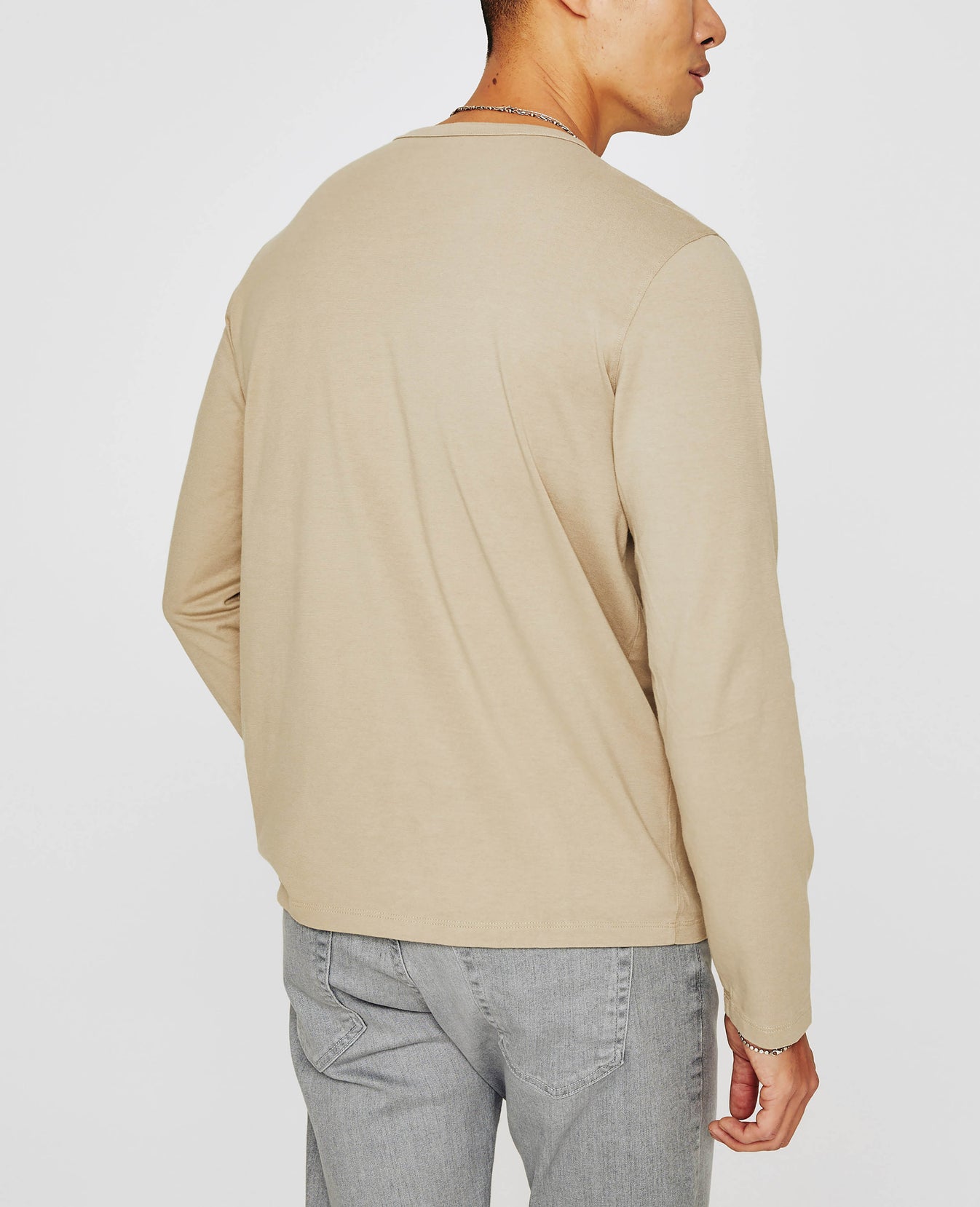 Bryce Long Sleeve Henley Dry Dust mens Top Photo 6
