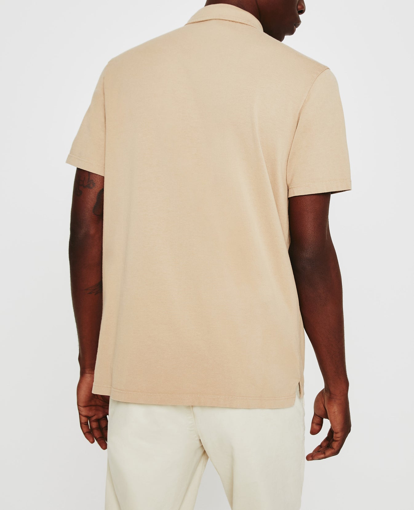 Bryce Polo Studio Taupe Mens Top Photo 6