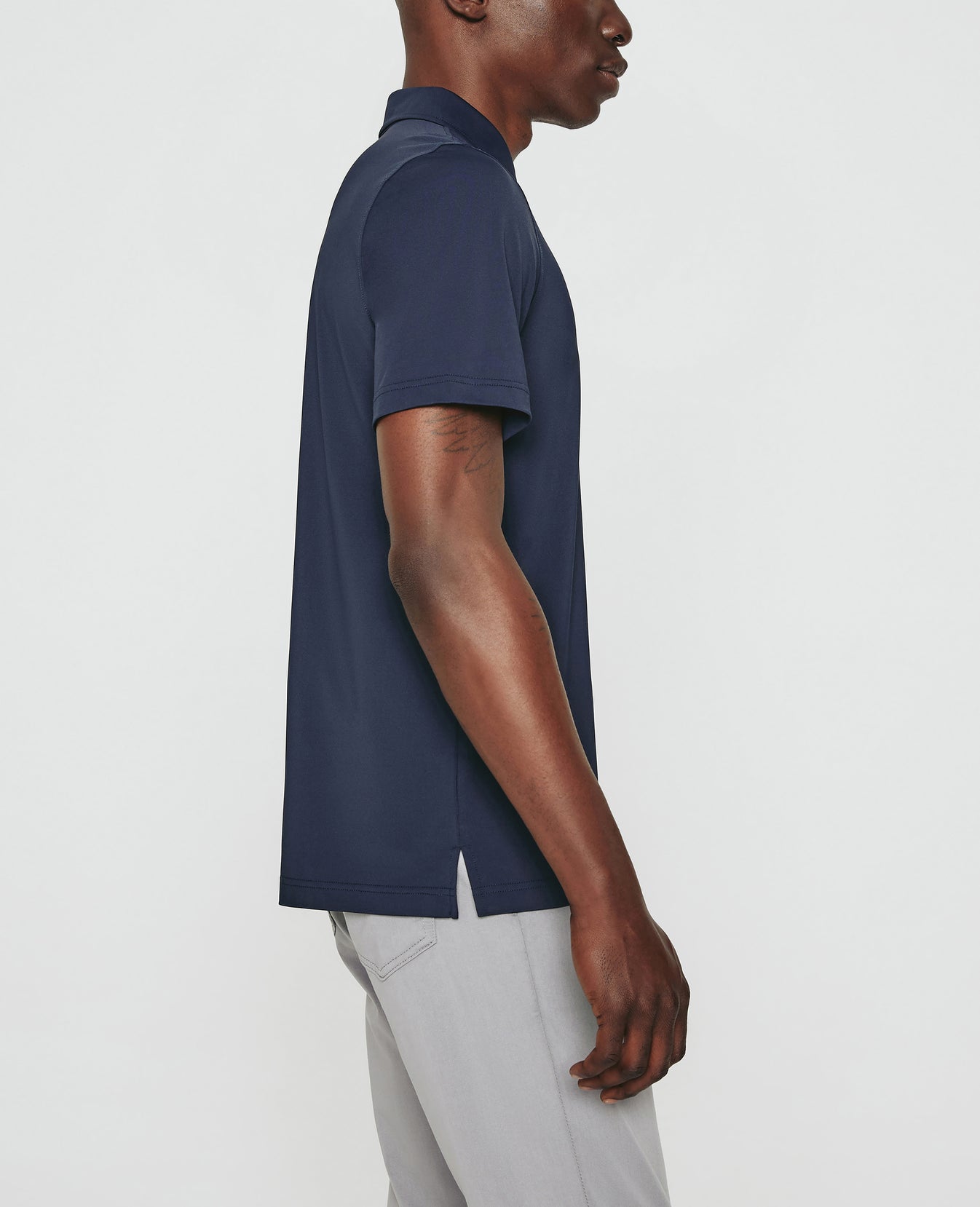 Bryce Polo Deep Navy Mens Top Photo 4