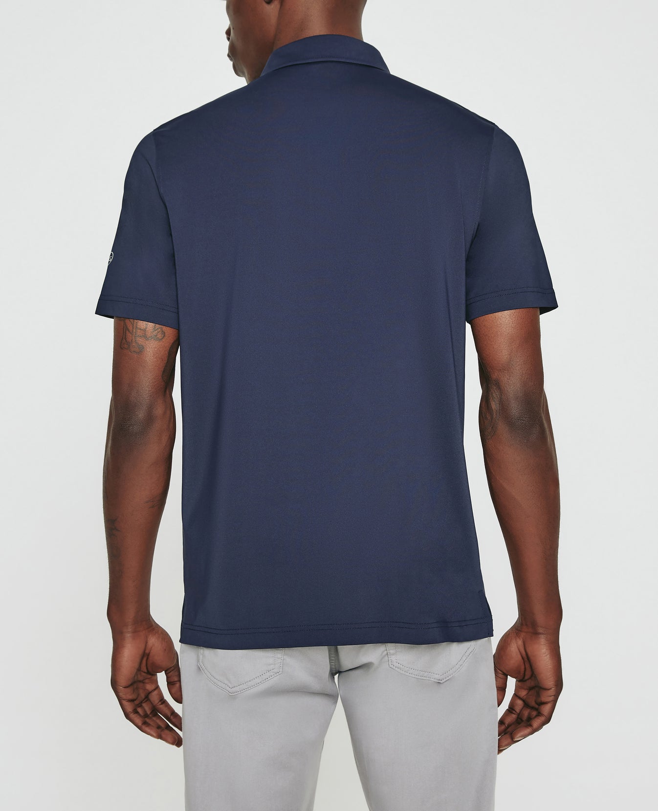 Bryce Polo Deep Navy Mens Top Photo 6