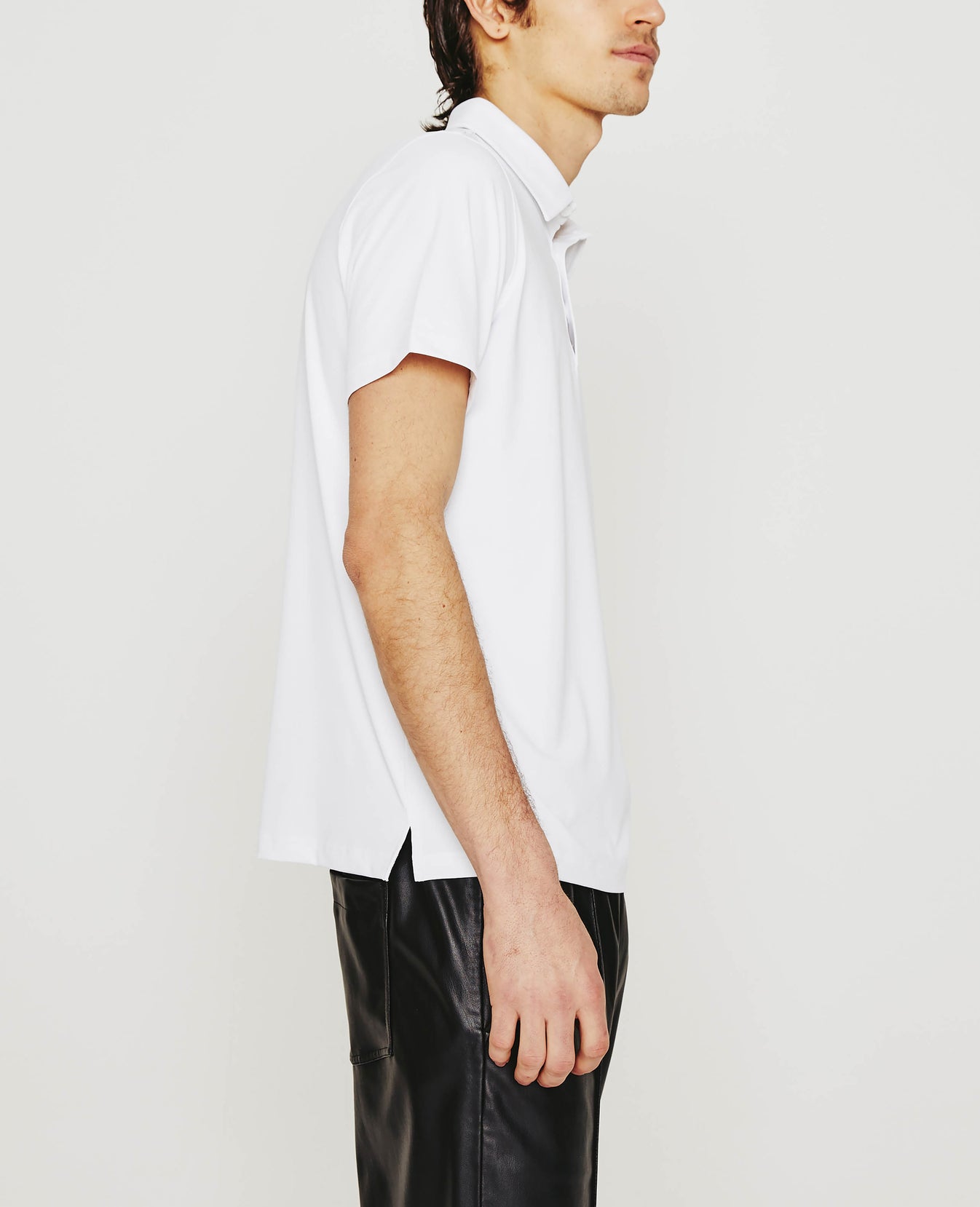 Bryce Polo True White mens Top Photo 4