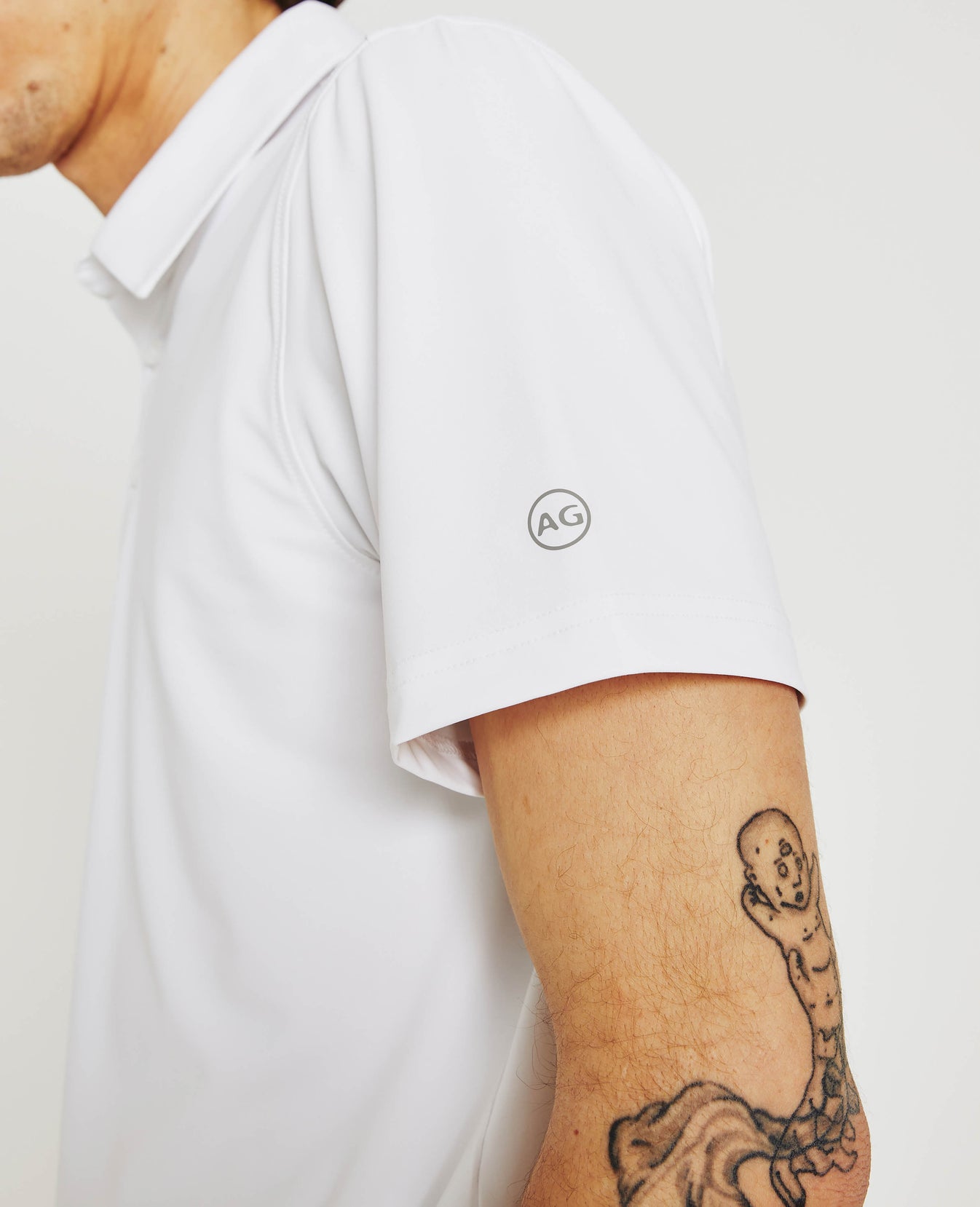 Bryce Polo True White mens Top Photo 5