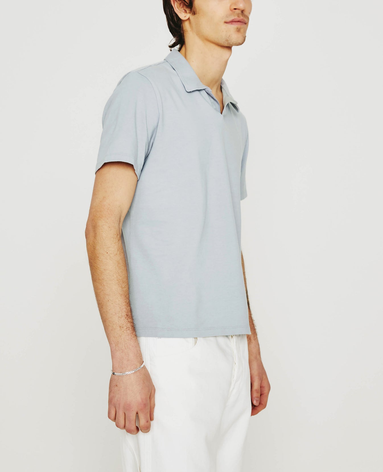 Bryce Johnny Collar White Sands mens Top Photo 2