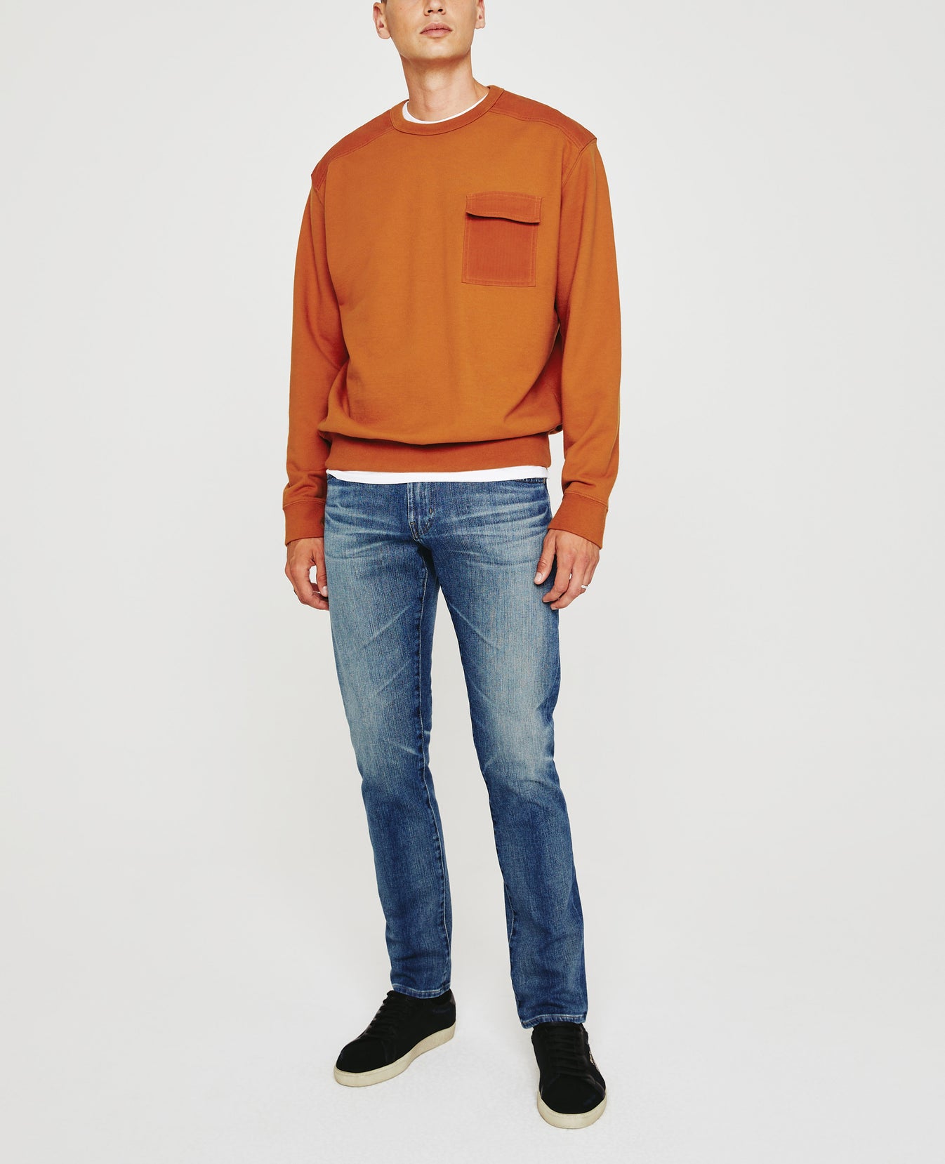 Brendan Sweatshirt Tawny Clay Mens Top Photo 3