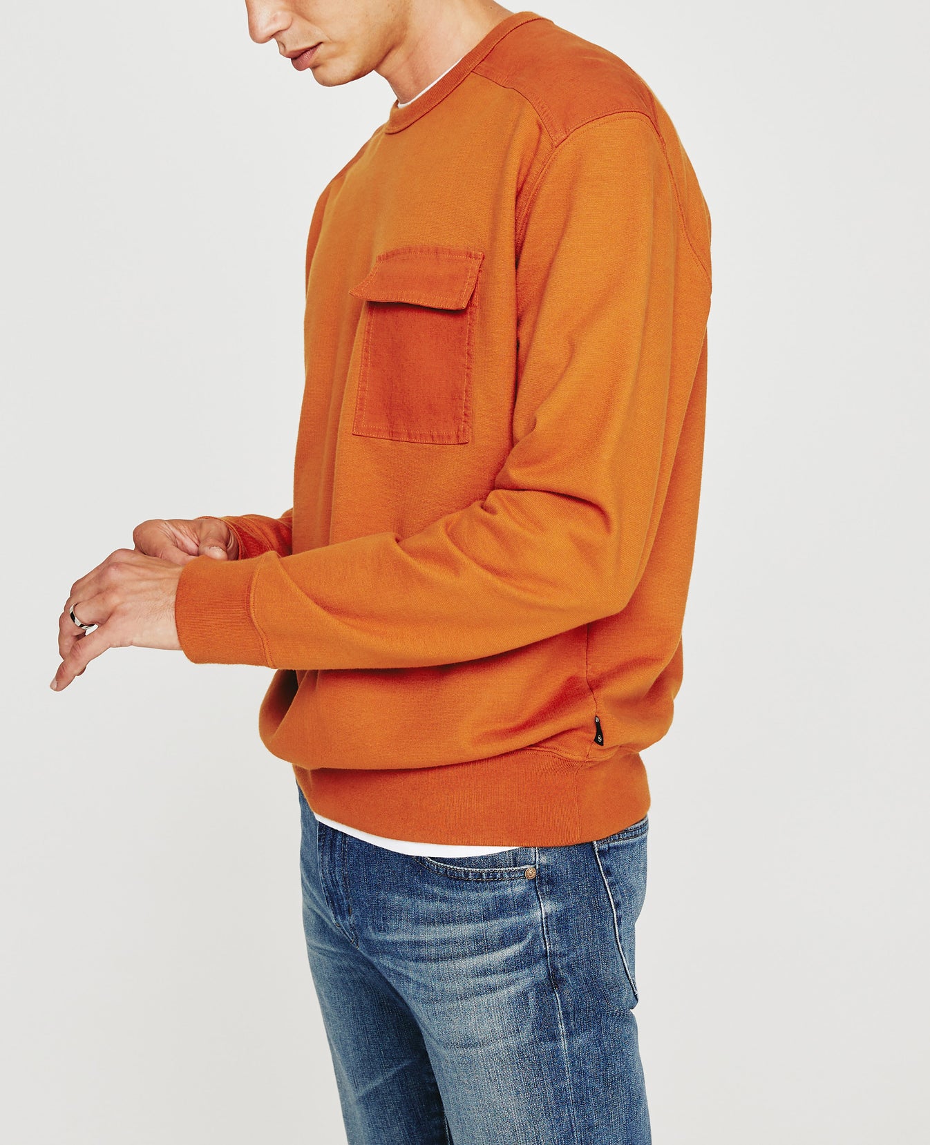 Brendan Sweatshirt Tawny Clay Mens Top Photo 5