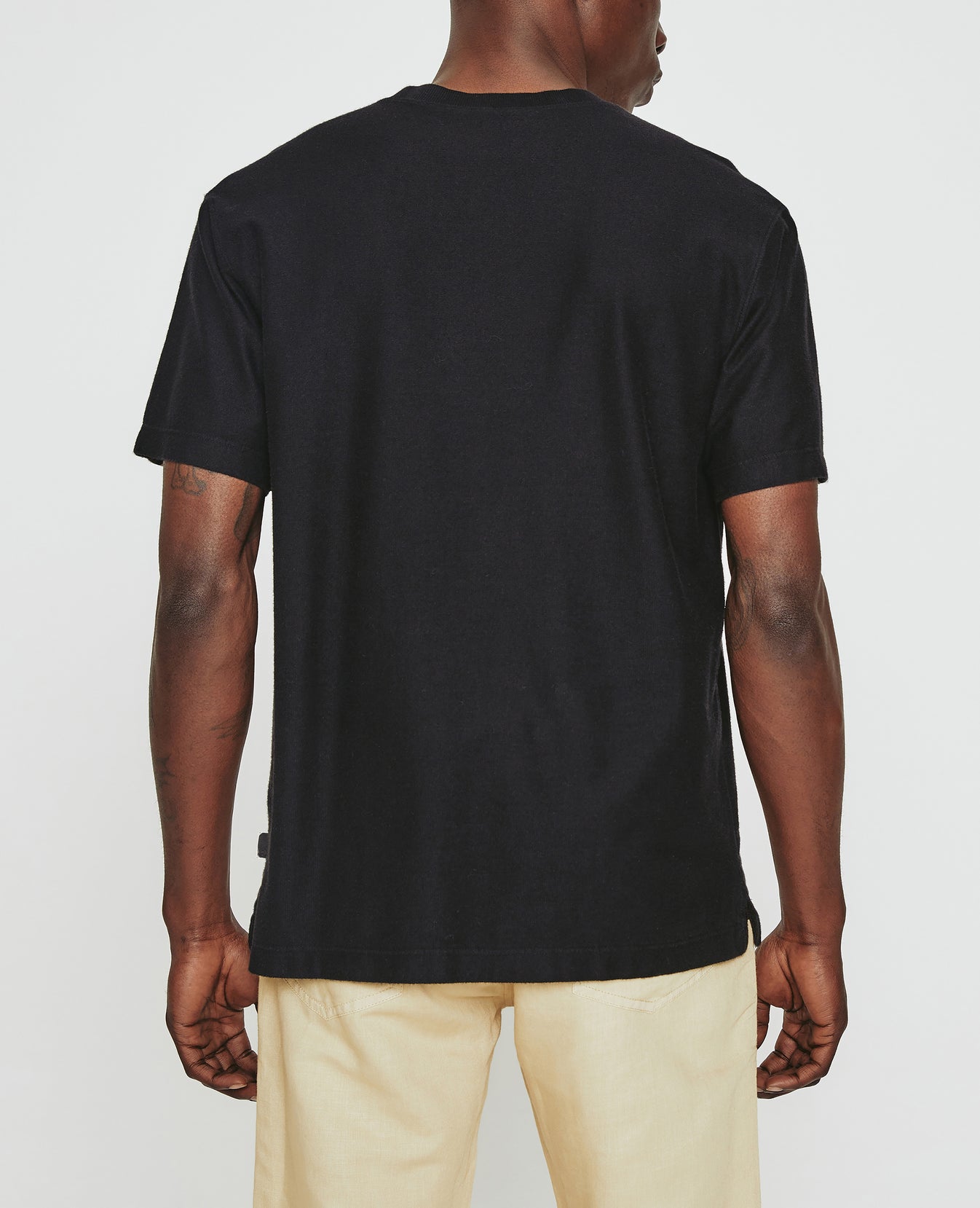 Wesley Crew True Black Mens Top Photo 6