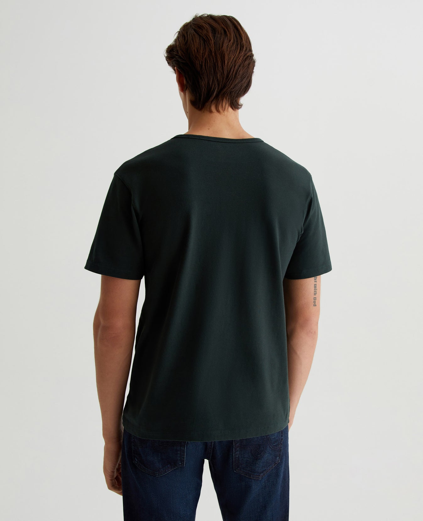 Bryce Crew Hidden Pine Mens Top Photo 6