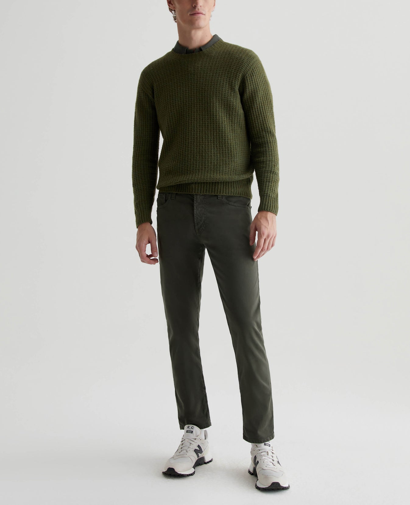 Jayson Crew Fern Green Mens Top Photo 1