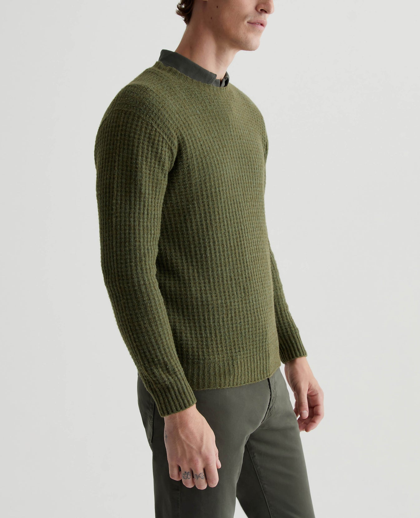 Jayson Crew Fern Green Mens Top Photo 5