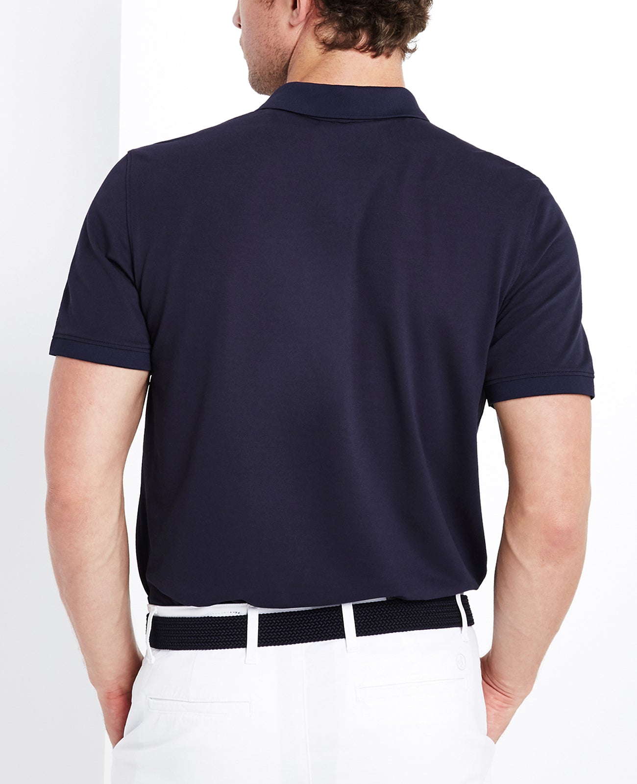 Berrian Polo Naval Blue Green Label Collection Men Tops Photo 3