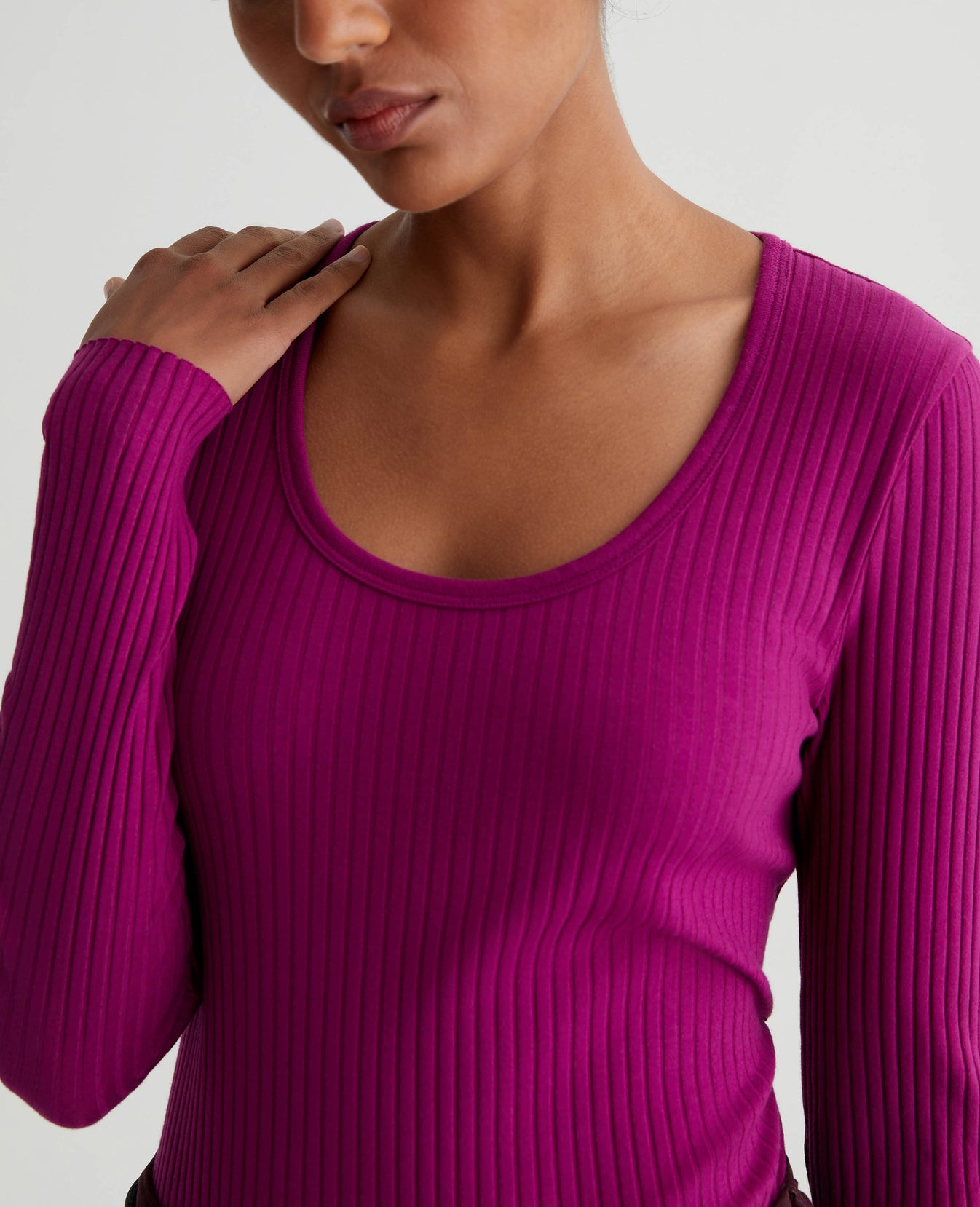 Karen Top Twilight Magenta Womens Top Photo 3