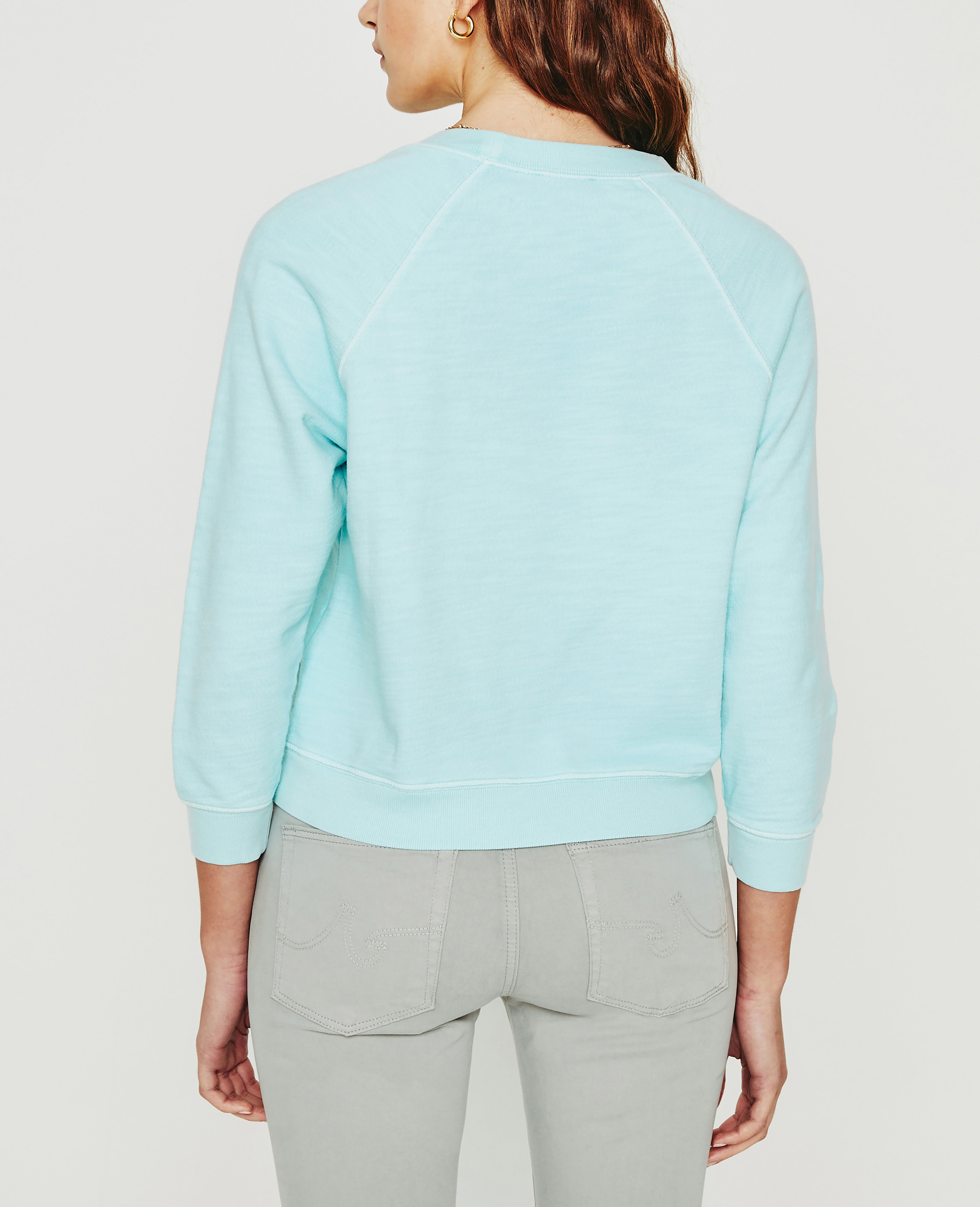 Jadyn Sulfur X Ocean Stone Vintage Sweatshirt Women Tops Photo 6