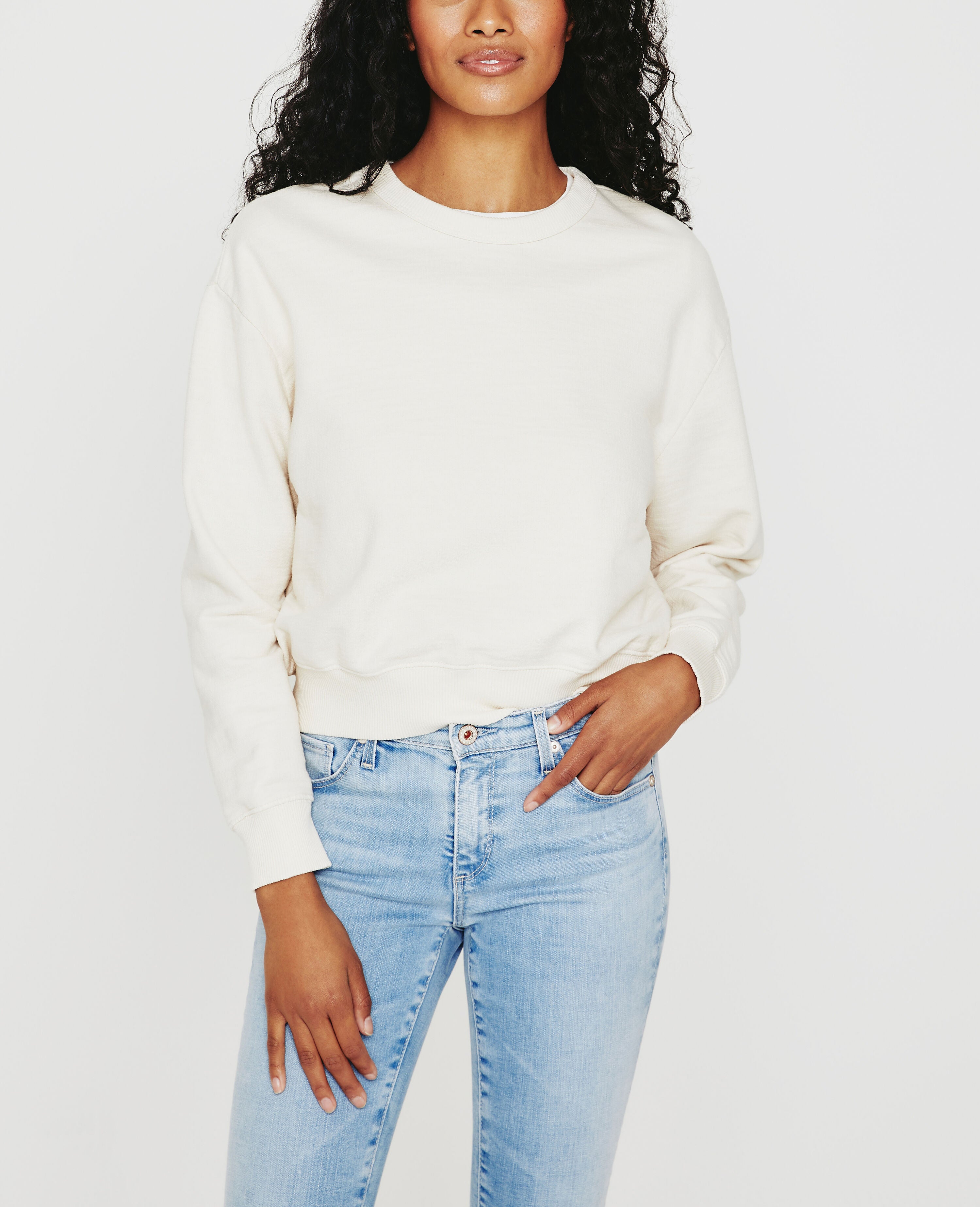 White cream sweatshirt new arrivals