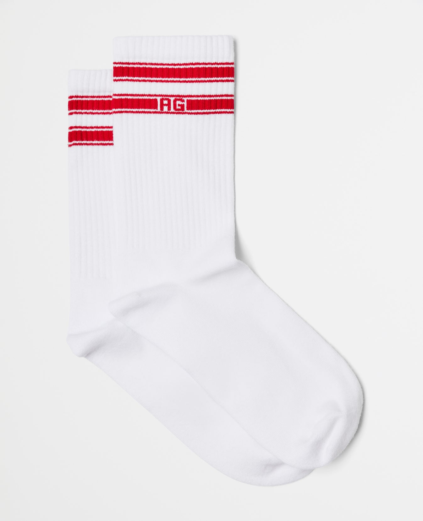 Ryland Sock Athletic Stripe True White Tru Accessory Photo 1