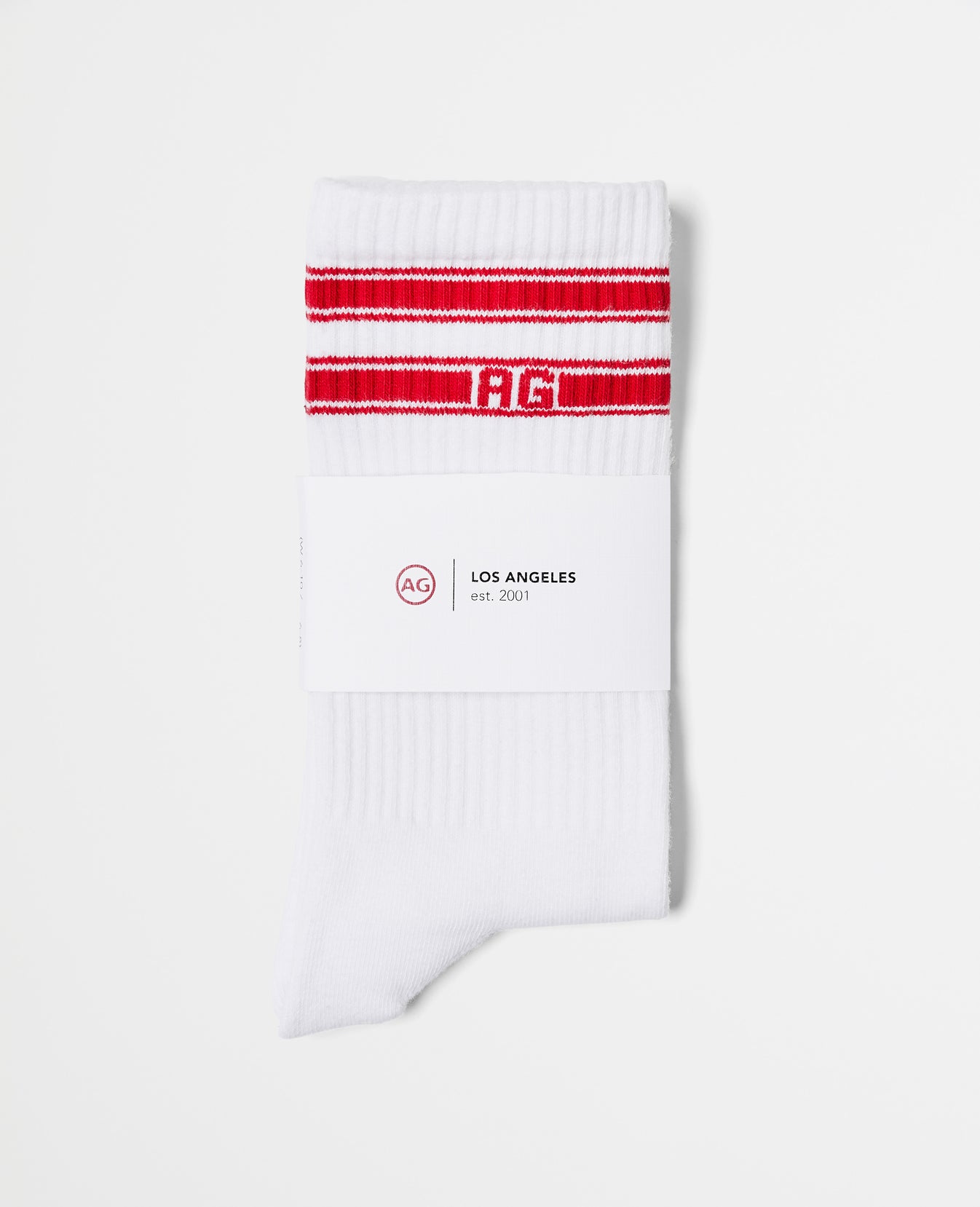 Ryland Sock Athletic Stripe True White Tru Accessory Photo 2