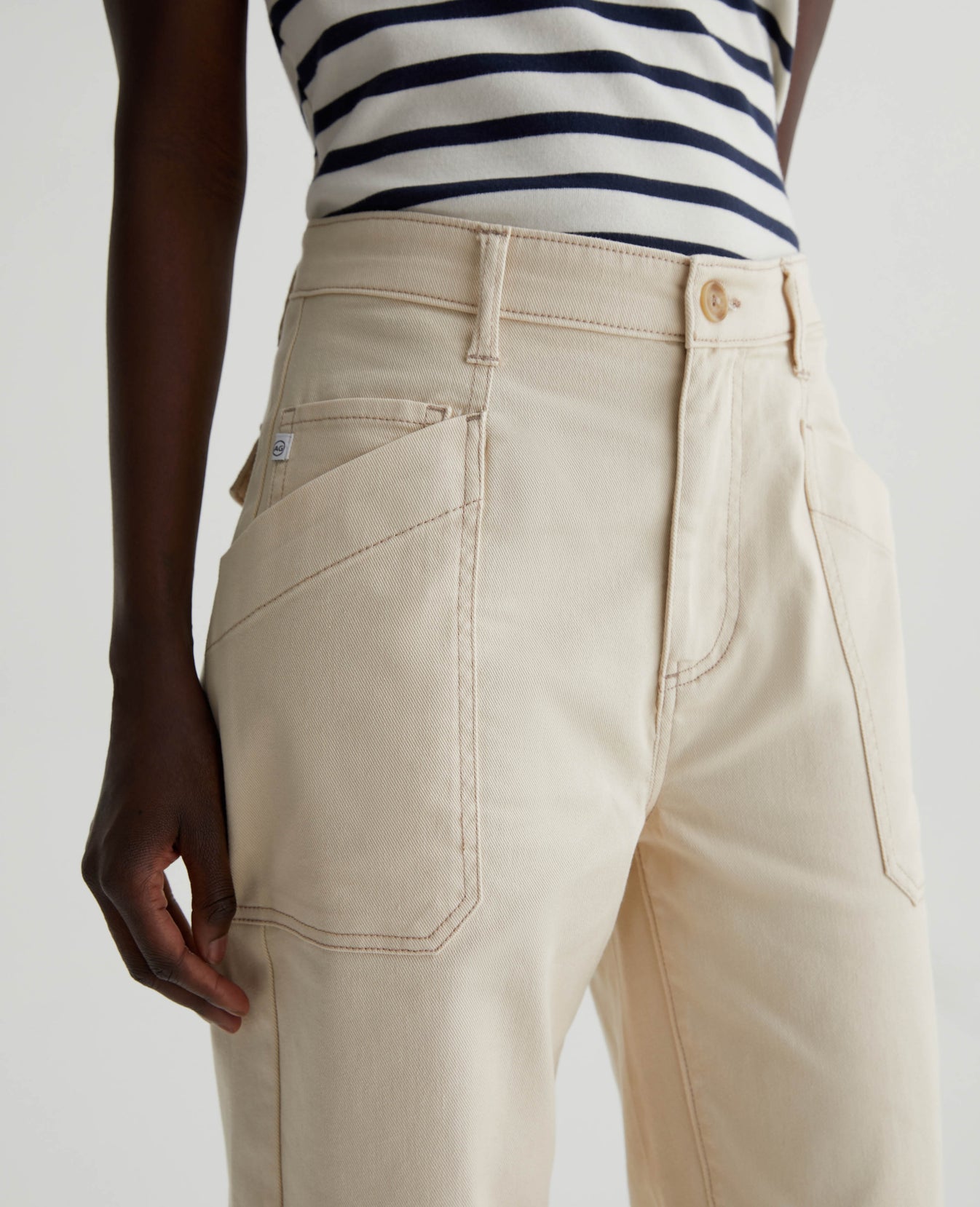 Yuko Safari Pant Pale Oak Womens Bottom Photo 3