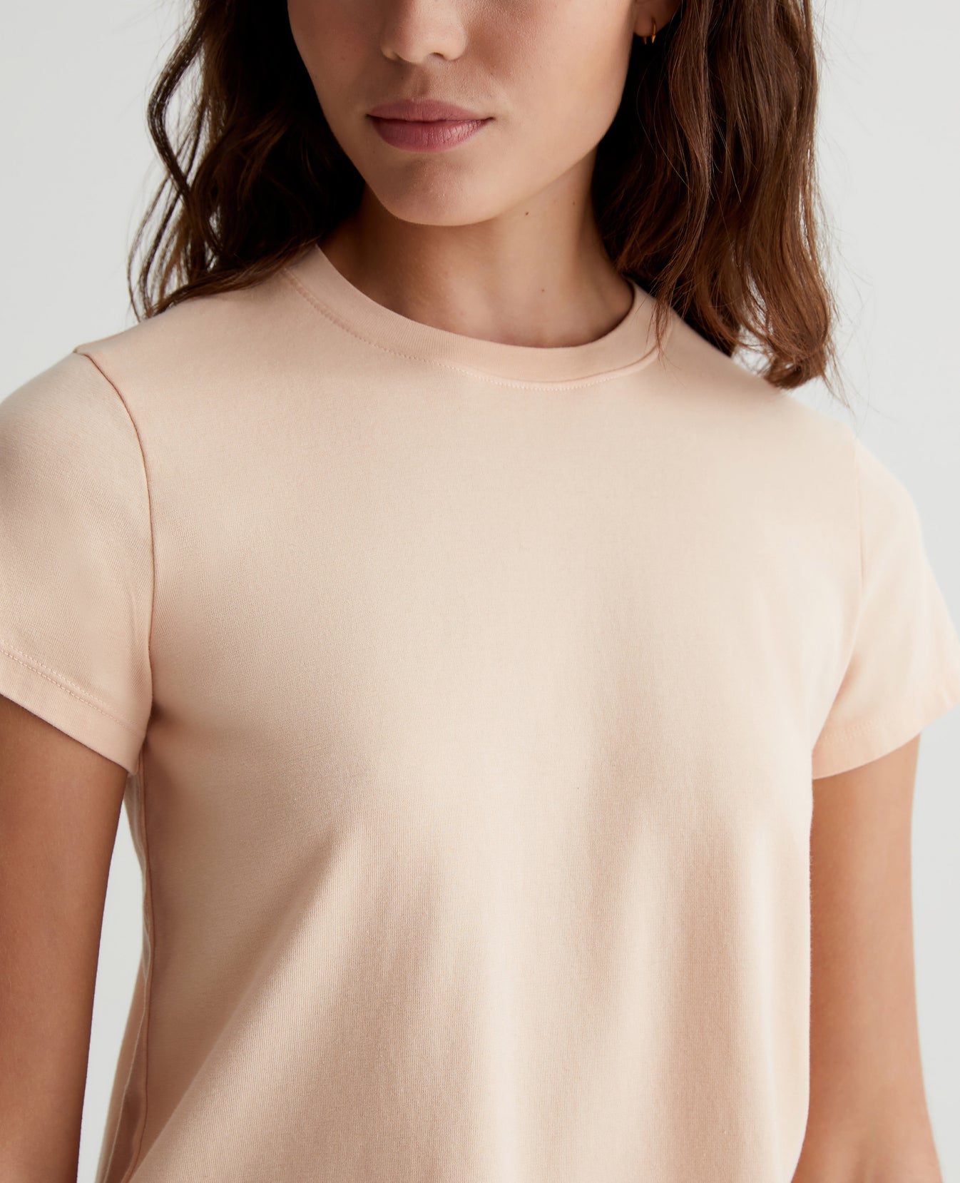 Sadie Crew Mellow Peach Womens Top Photo 3