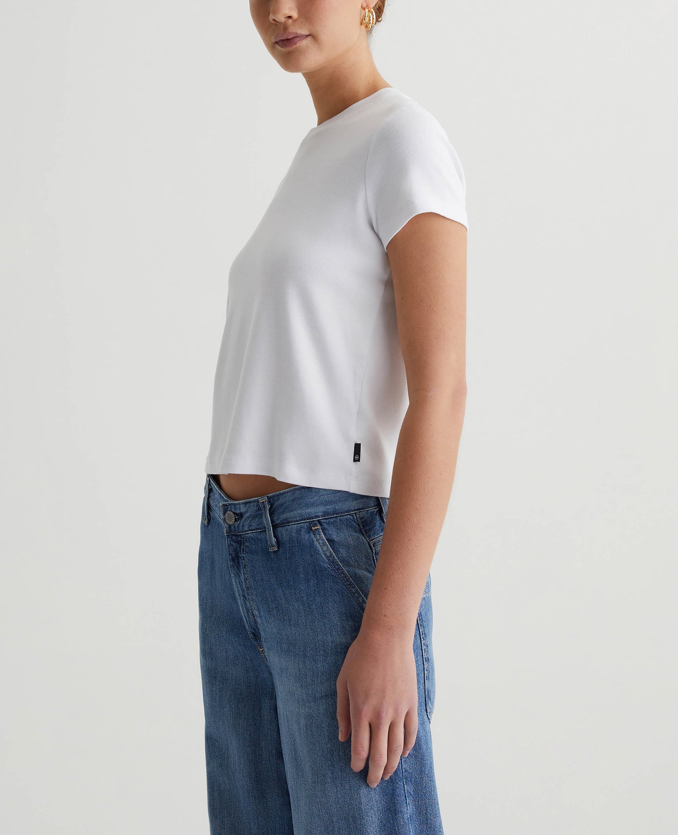 Sadie Crew True White Womens Top Photo 2