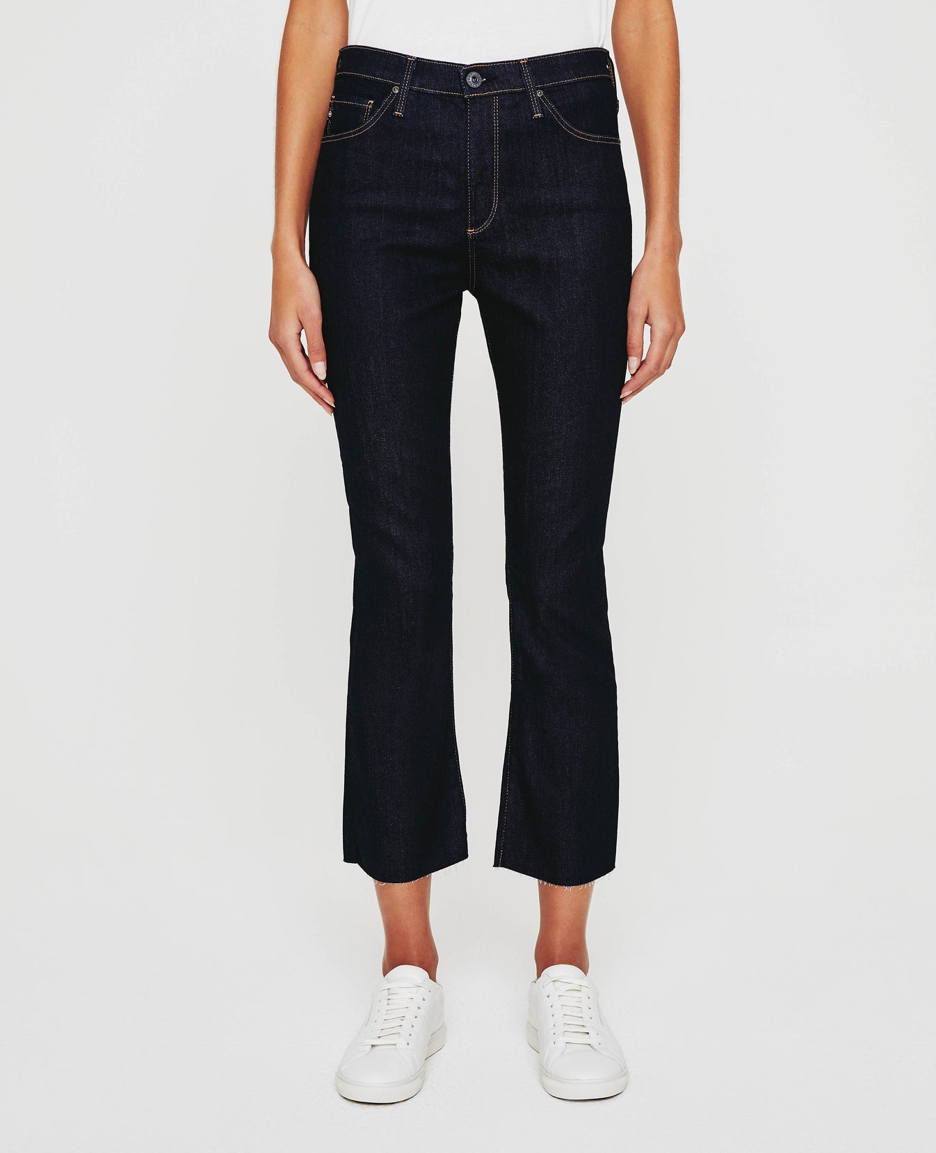 Jodi Crop Authentic High-Rise Flare Crop Women Bottoms Photo 2