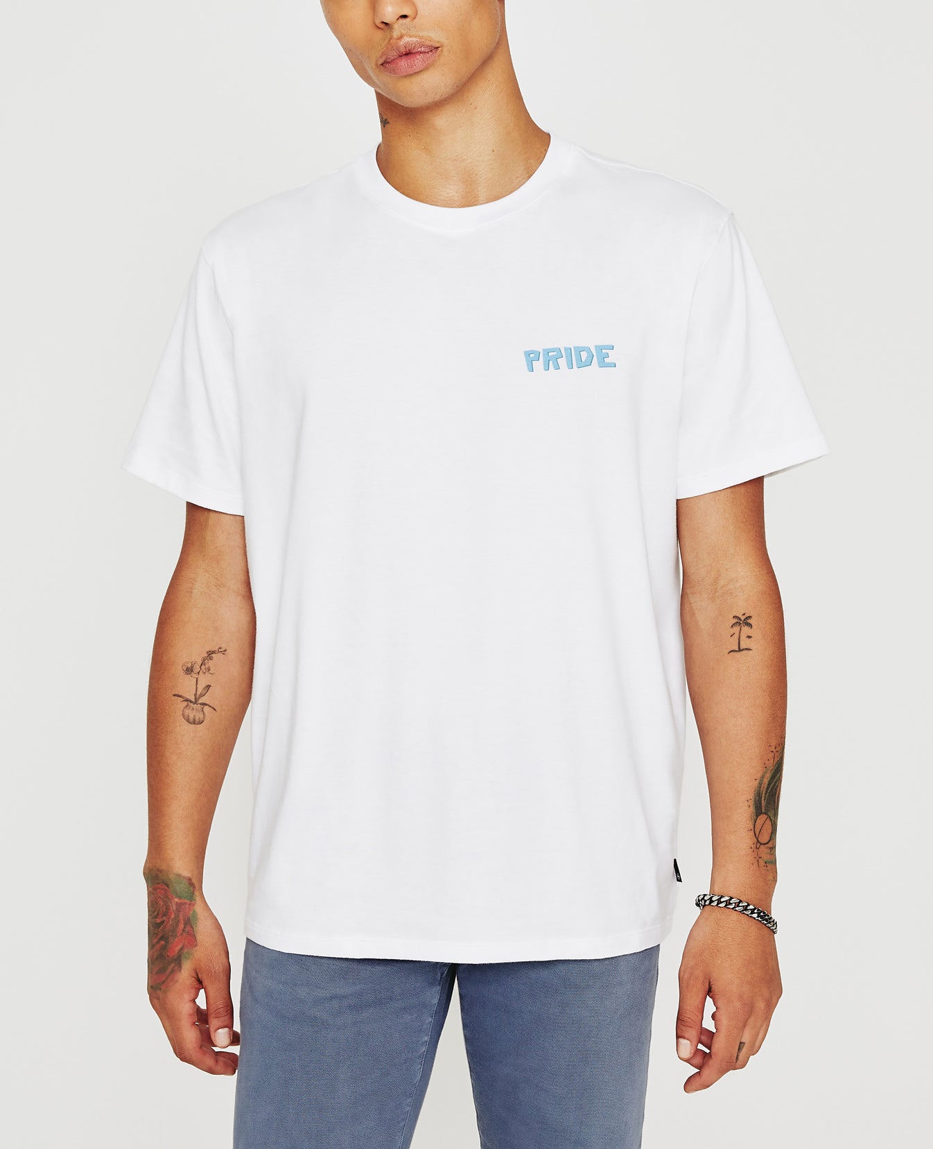 Bryce Crew Pride Is Belonging True White Mens Top Photo 3