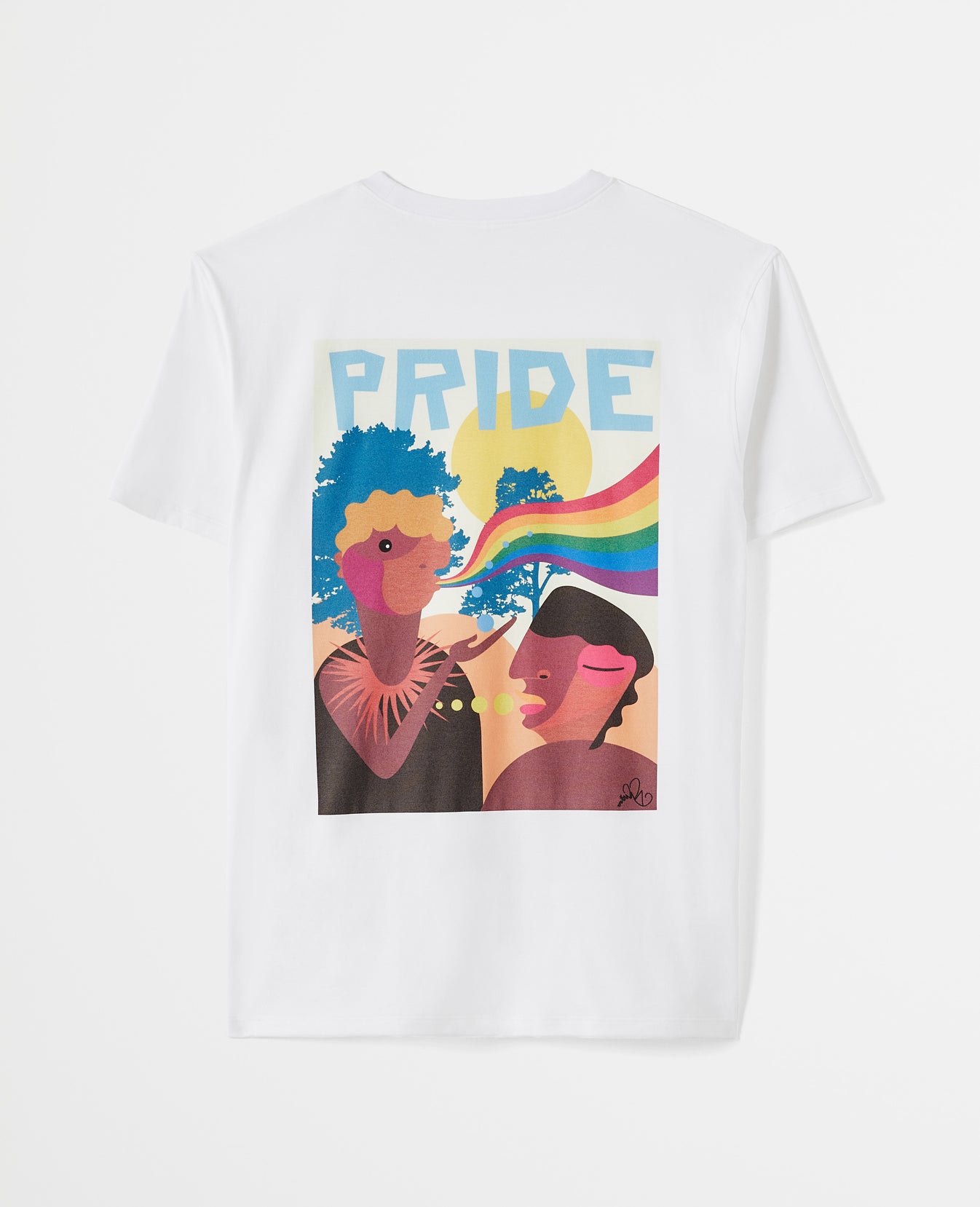 Bryce Crew Pride Is Belonging True White Mens Top Photo 9