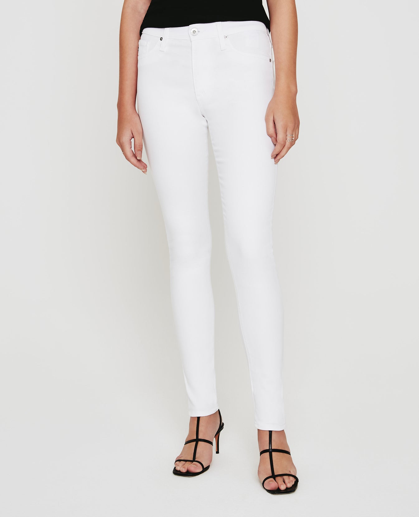 Farrah Skinny White Womens Bottom Photo 4